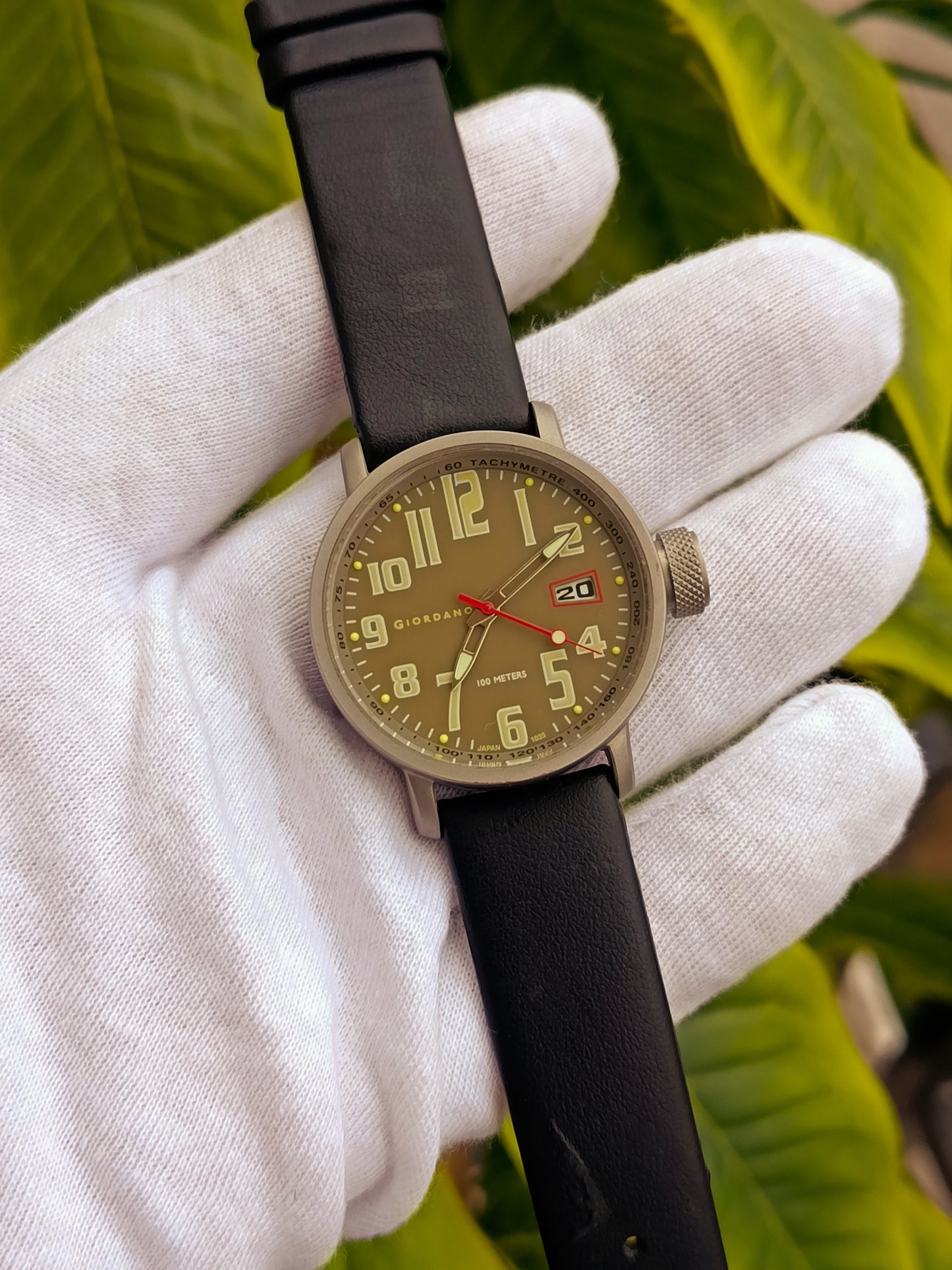 Giordano Titanium Case Men's Watch