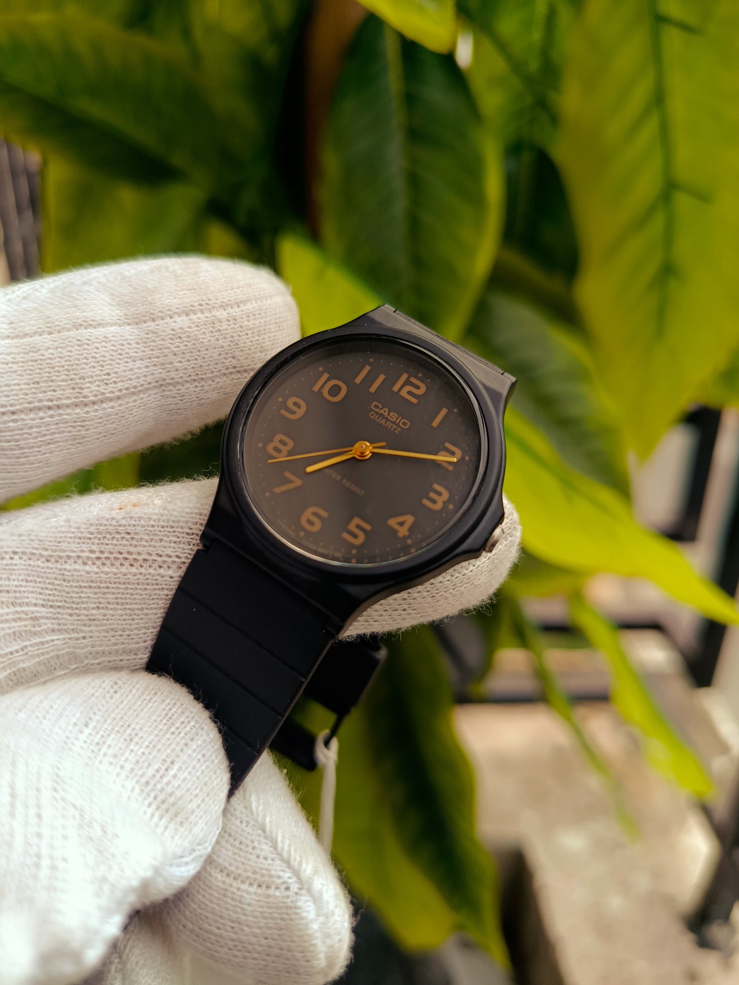 Casio Men's Analog Watch - Black Dial & Resin Strap - MQ-24-1B2LDF (CN)