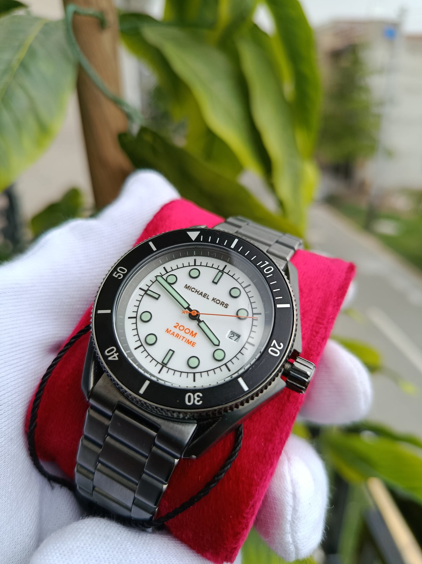 Michael Kors Sullivan AMK9163 Stainless Steel Chronograph Watch for Men