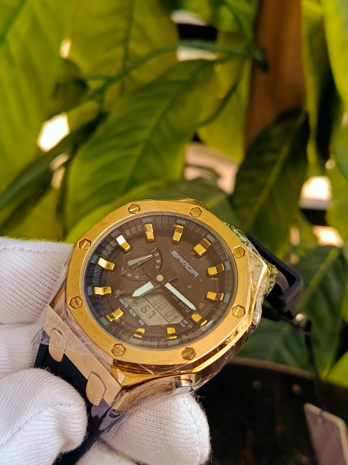 Sanda 3309 Digital Sports Watch – Waterproof Analog Quartz Wrist Watch