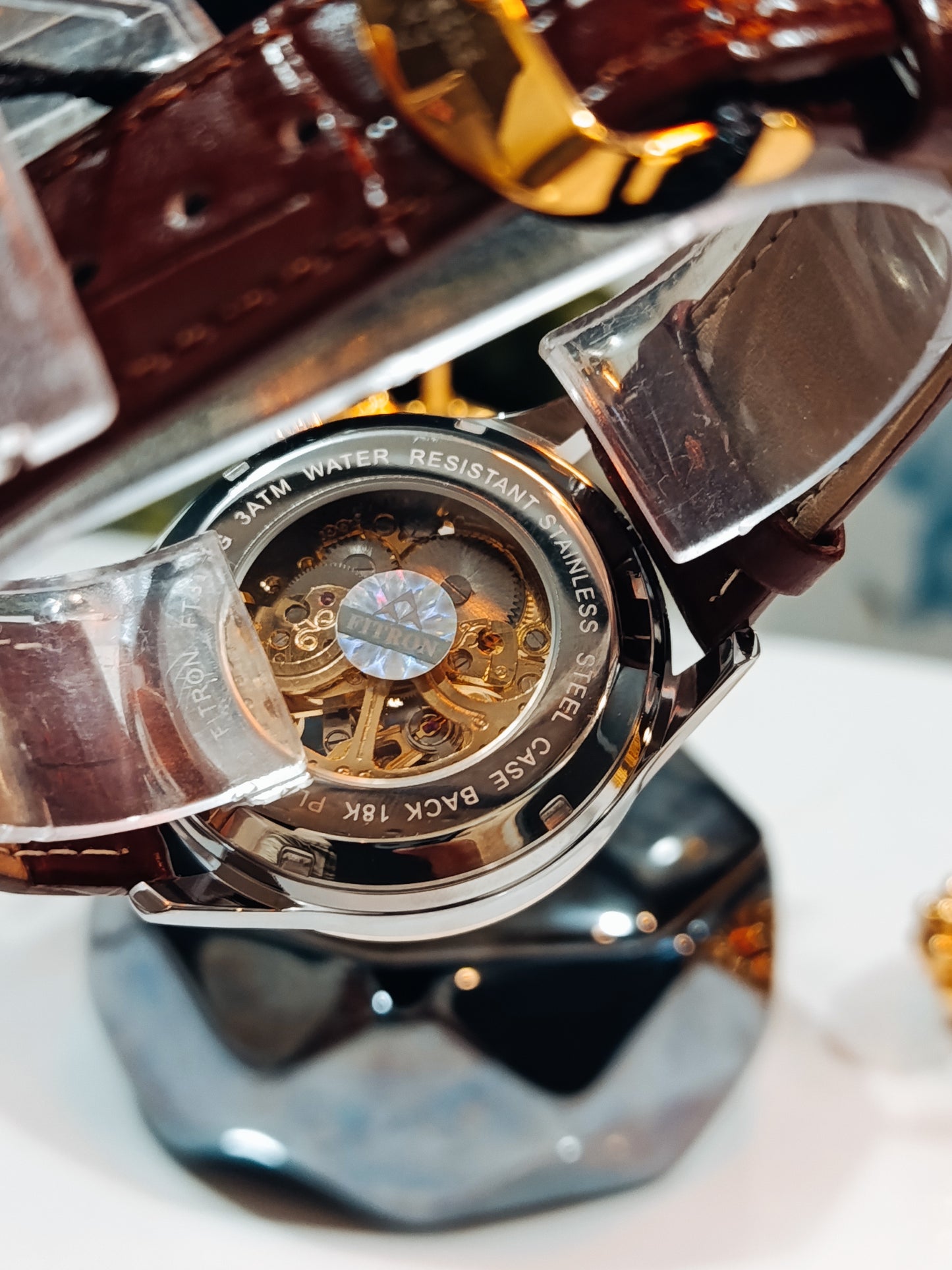 Fitron Automatic Skeleton Watch FT8021G