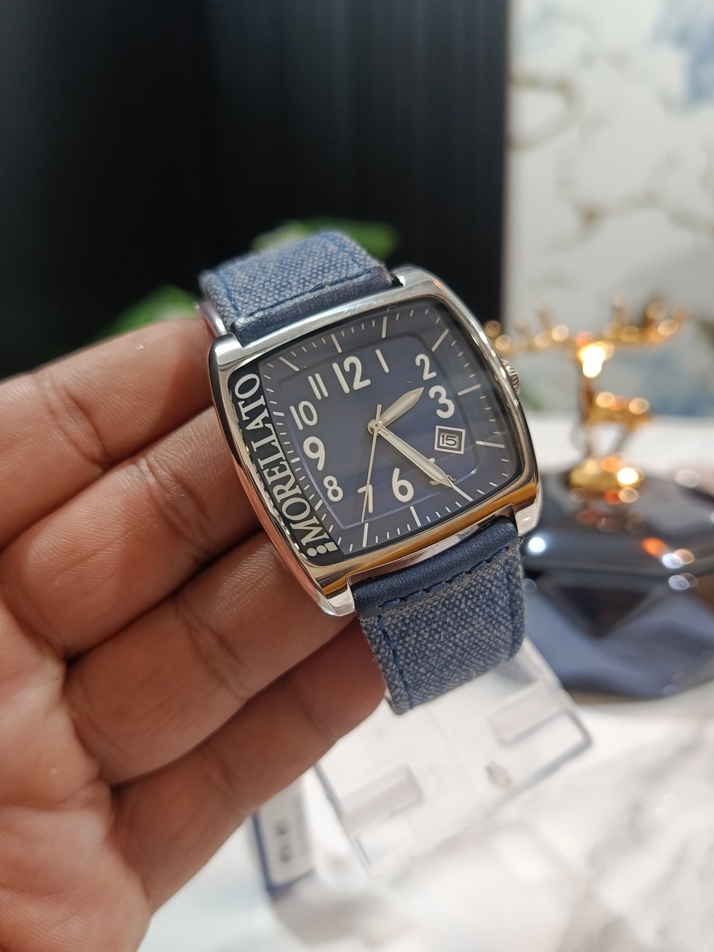 Morellato Men's Denim Strap Watch