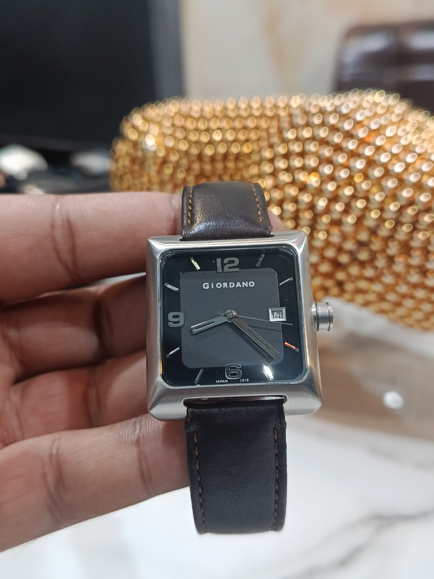 Giordano Square Dial Vintage Classy Watch