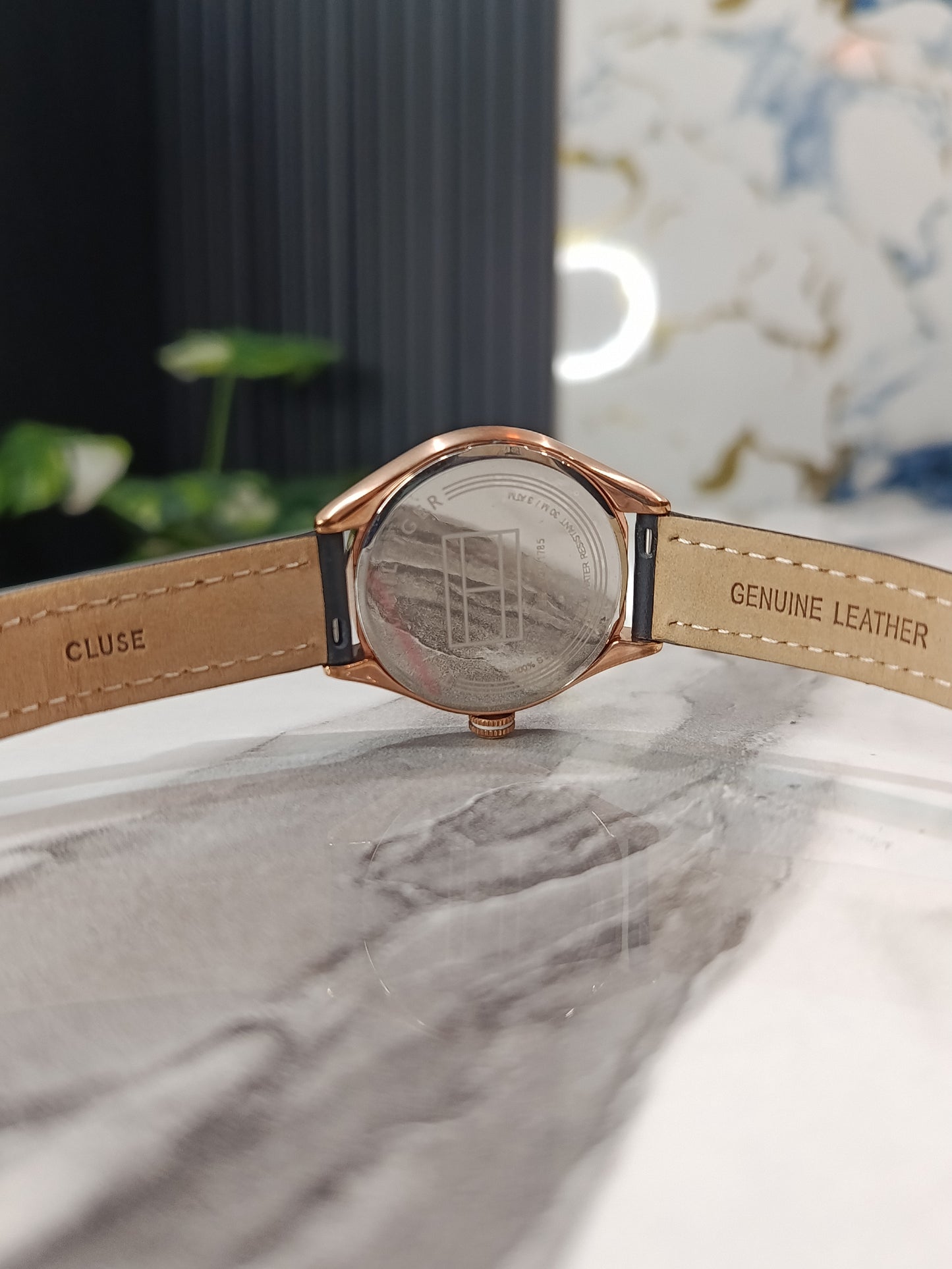 Tommy Hilfiger TH.234.3.34.1652 Black Leather Strap Watch