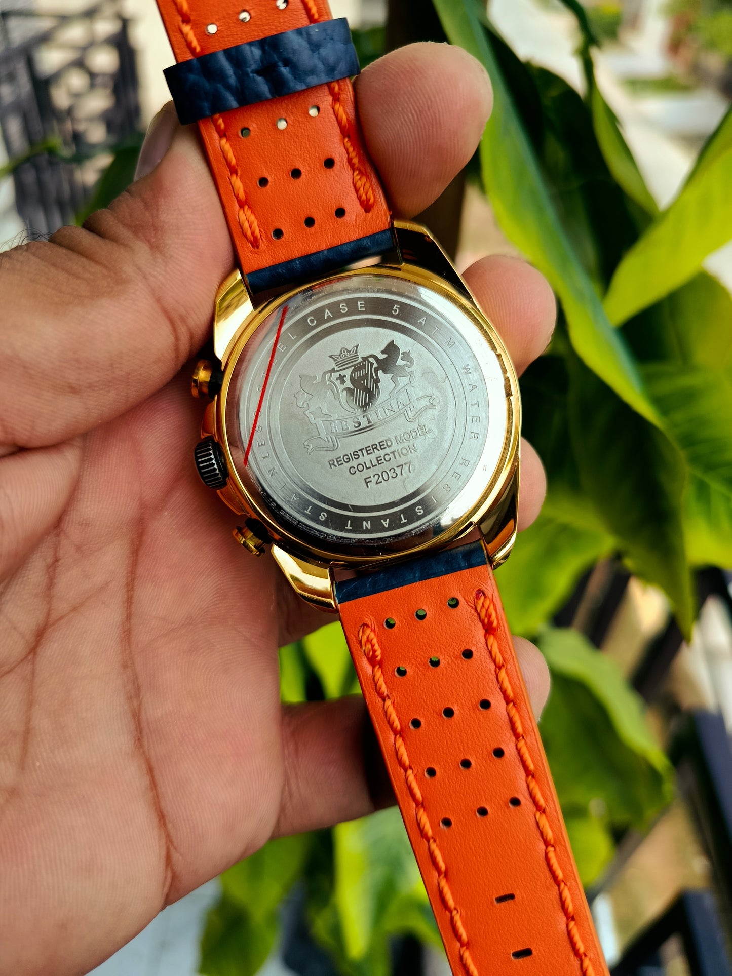 Festina F20377/3 The Originals Men’s Golden Stainless Steel Chronograph Watch – 43.5mm