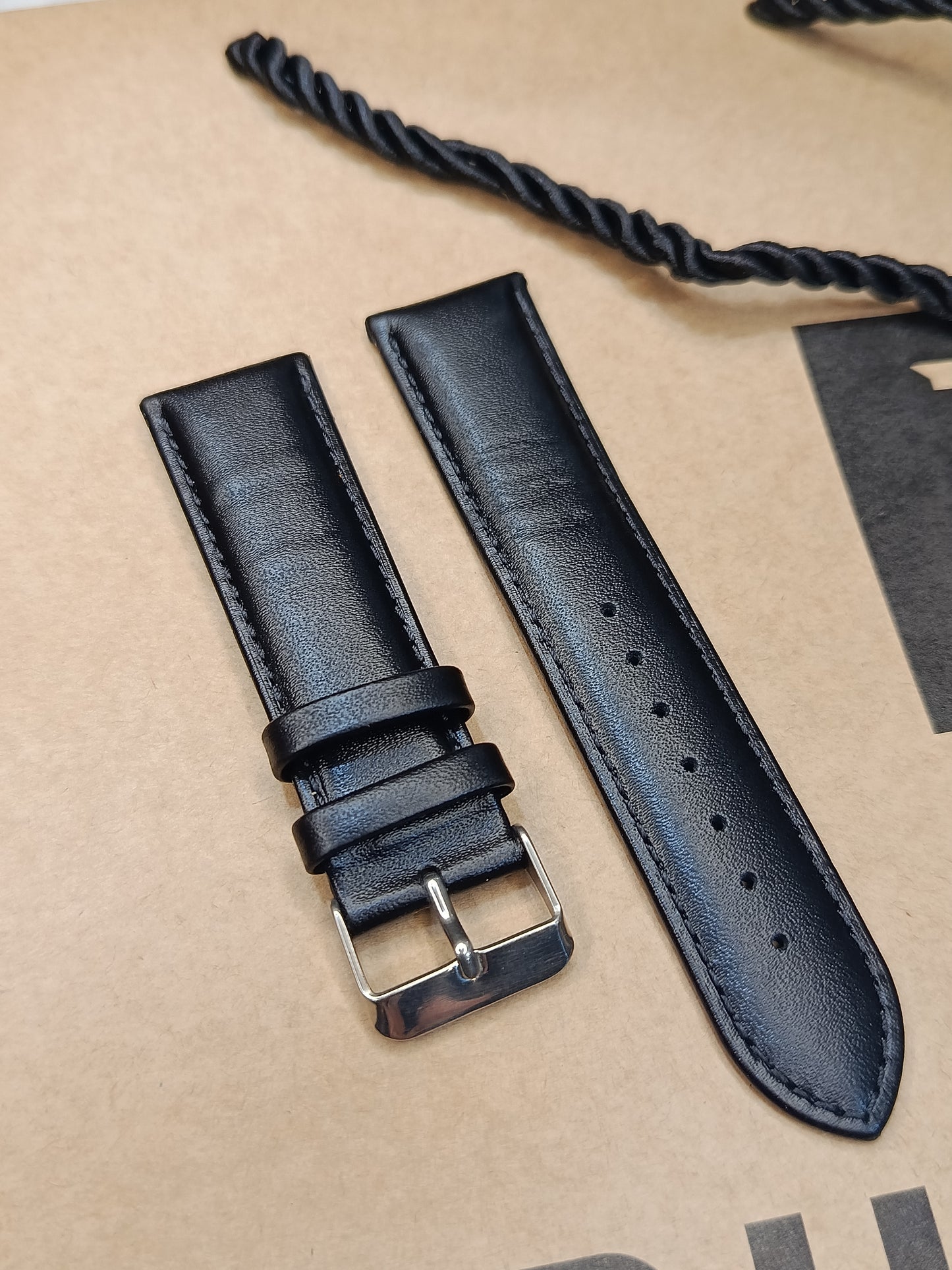 Original Hand Made Leather Strap 22mm