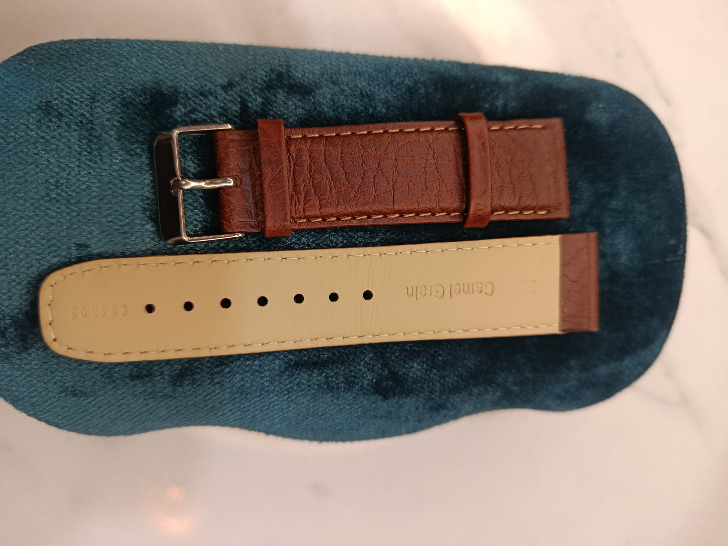 Camal Grain Leather Strap 22mm