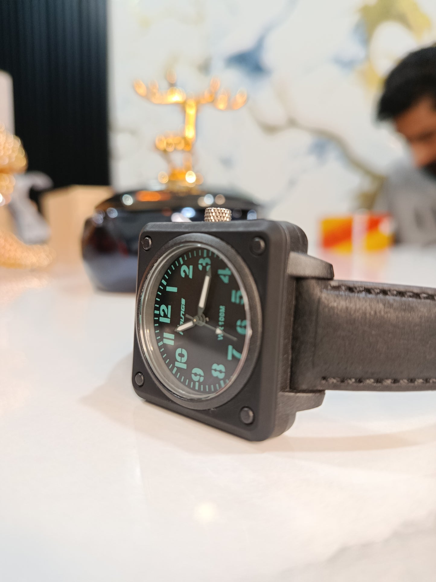 Young's Military Quartz Wrist Watch For Men