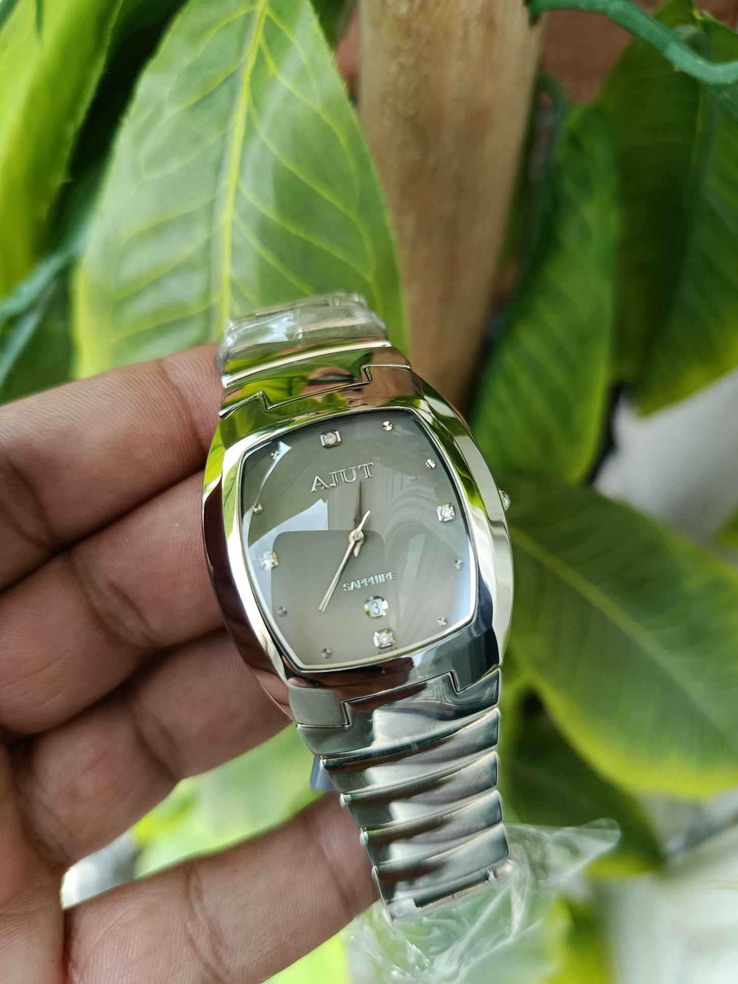 Ajut Sapphire Stainless Steel Premium Men's Watch