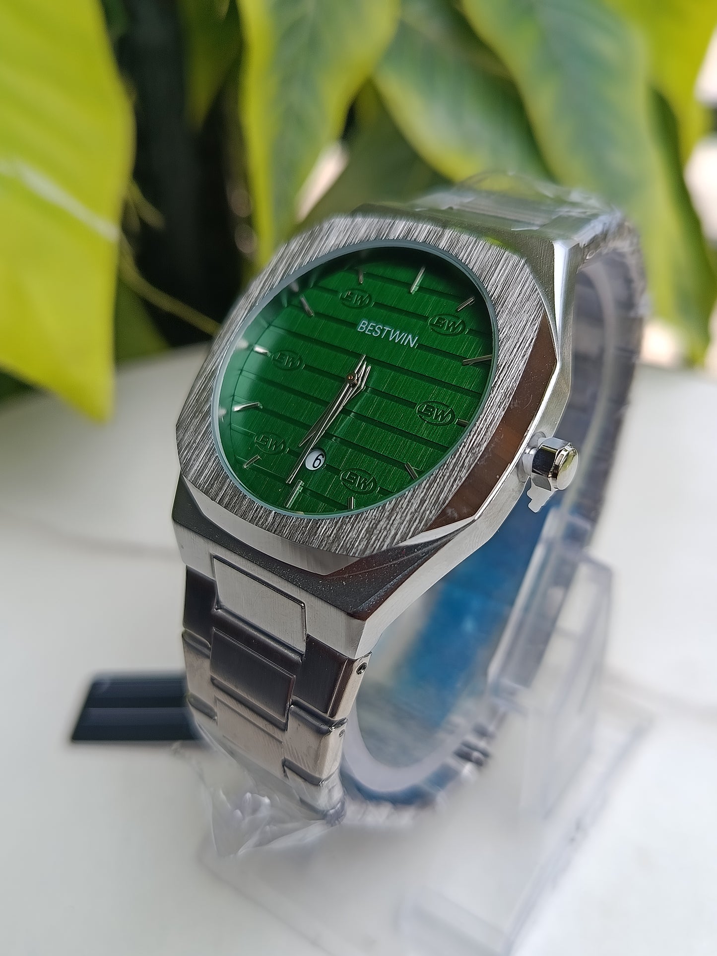 Bestwin BW983 Green Dial Men's Watch