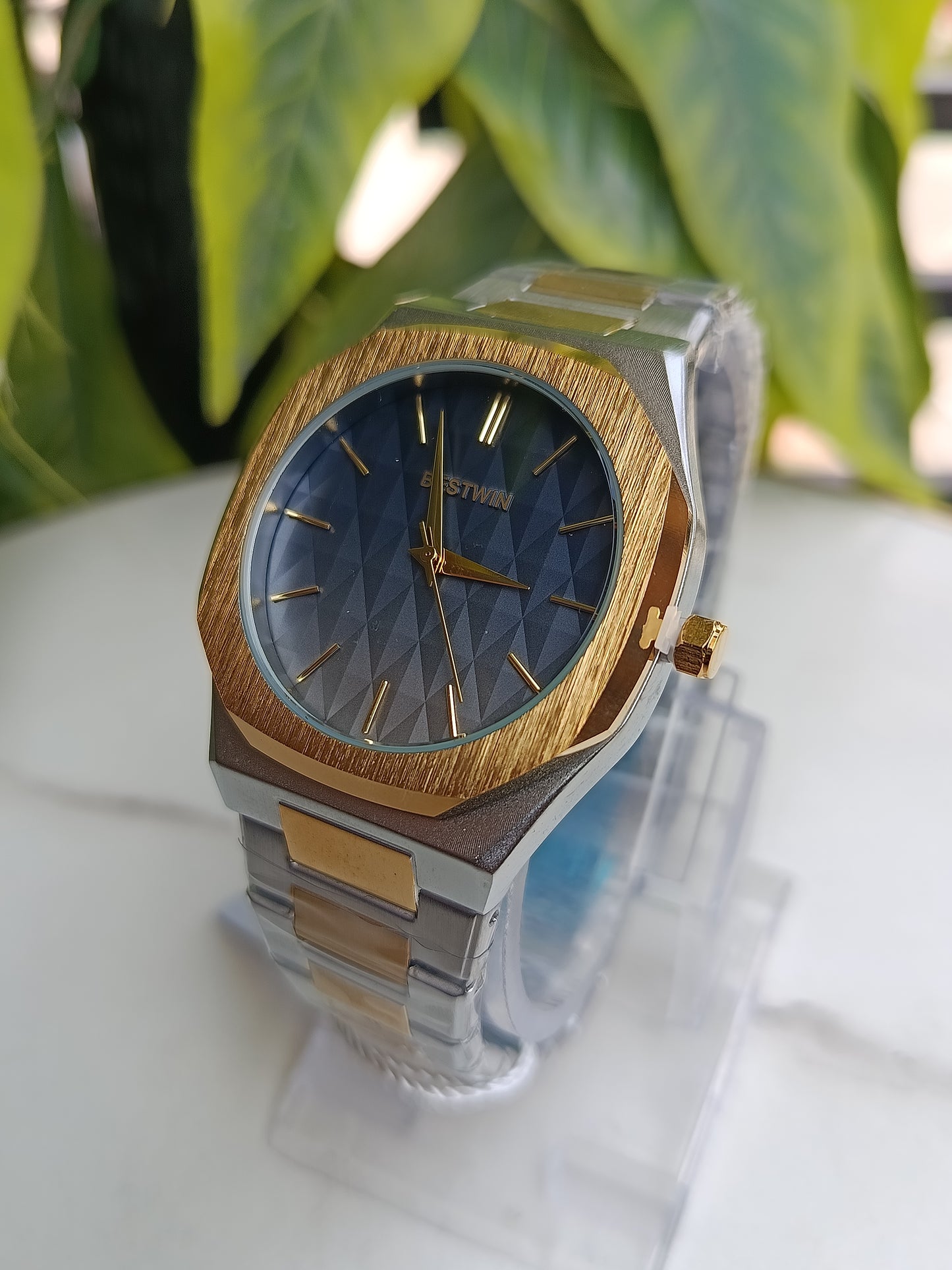 Bestwin Bw-813 Double Tone Men's Watch