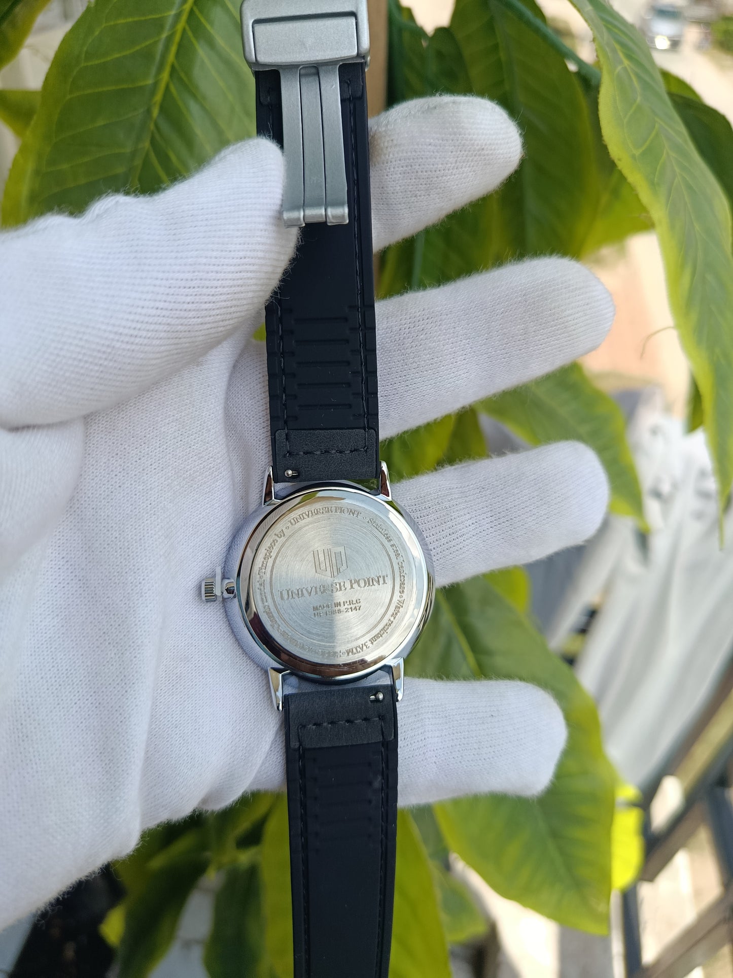 Universe Point Olive green Dial men's watch