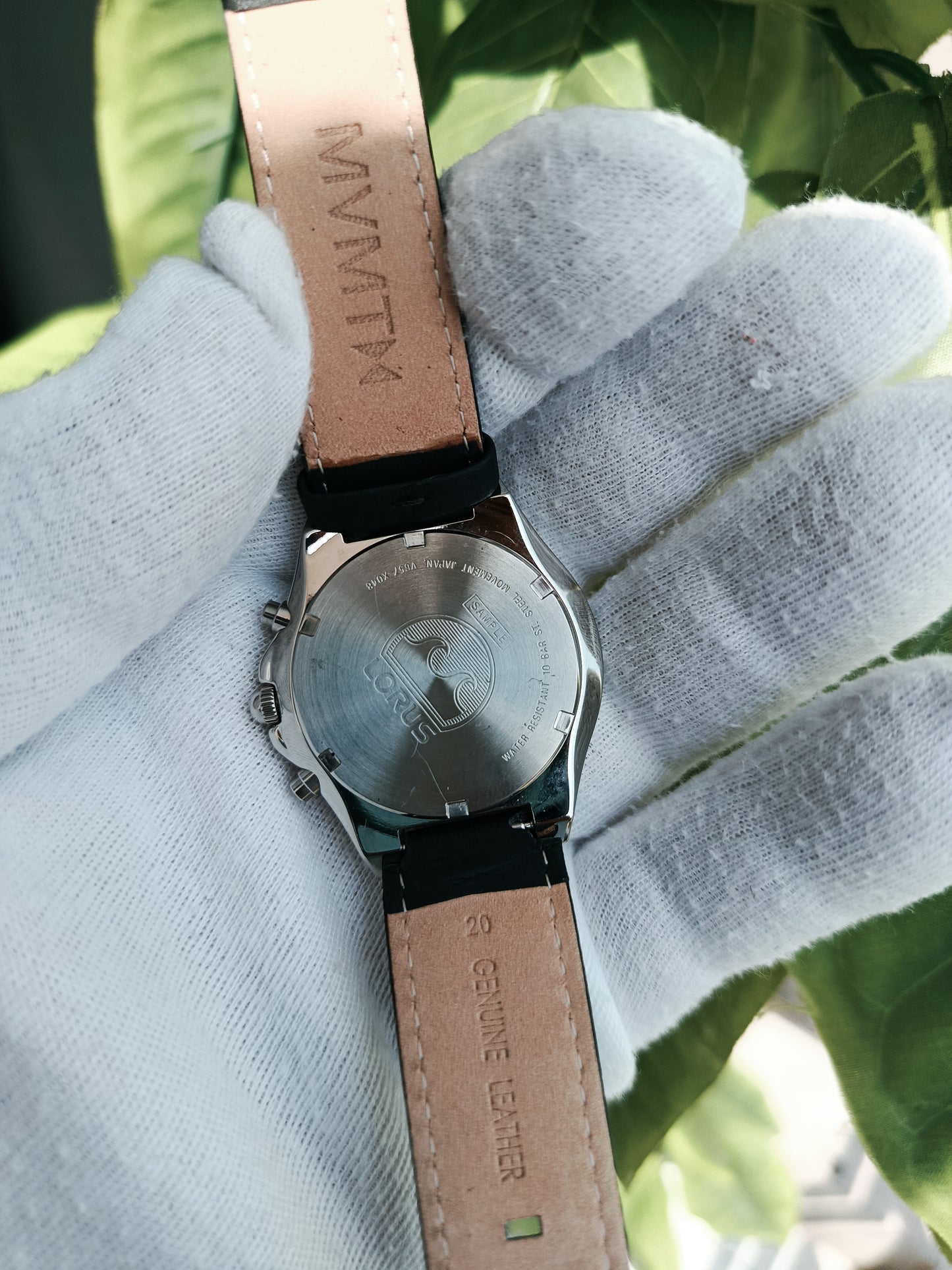 Lorus By Seiko Chronograph Orange Sub Needle's Watch