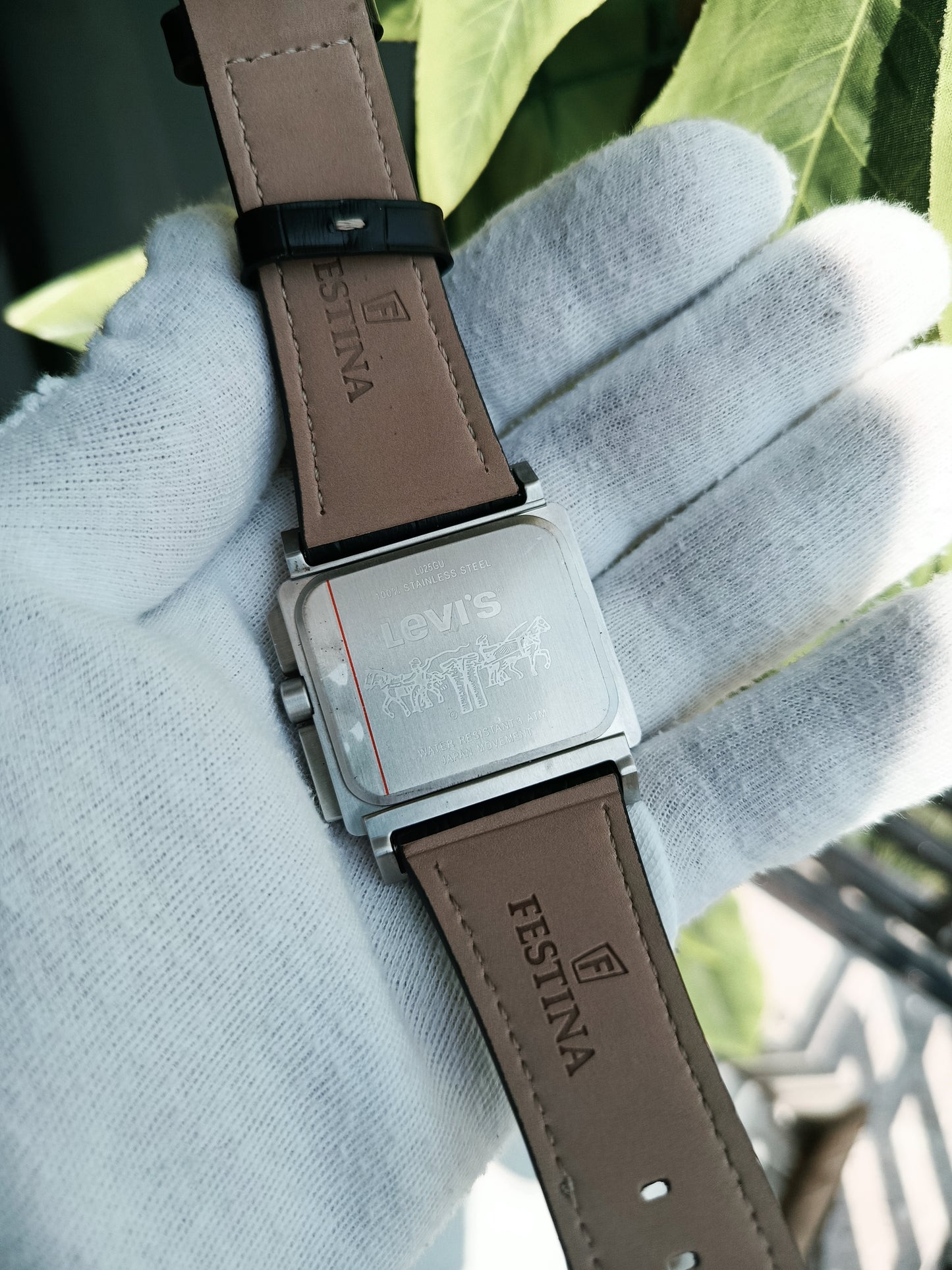 Levis Vintage White Dial Men's Watch