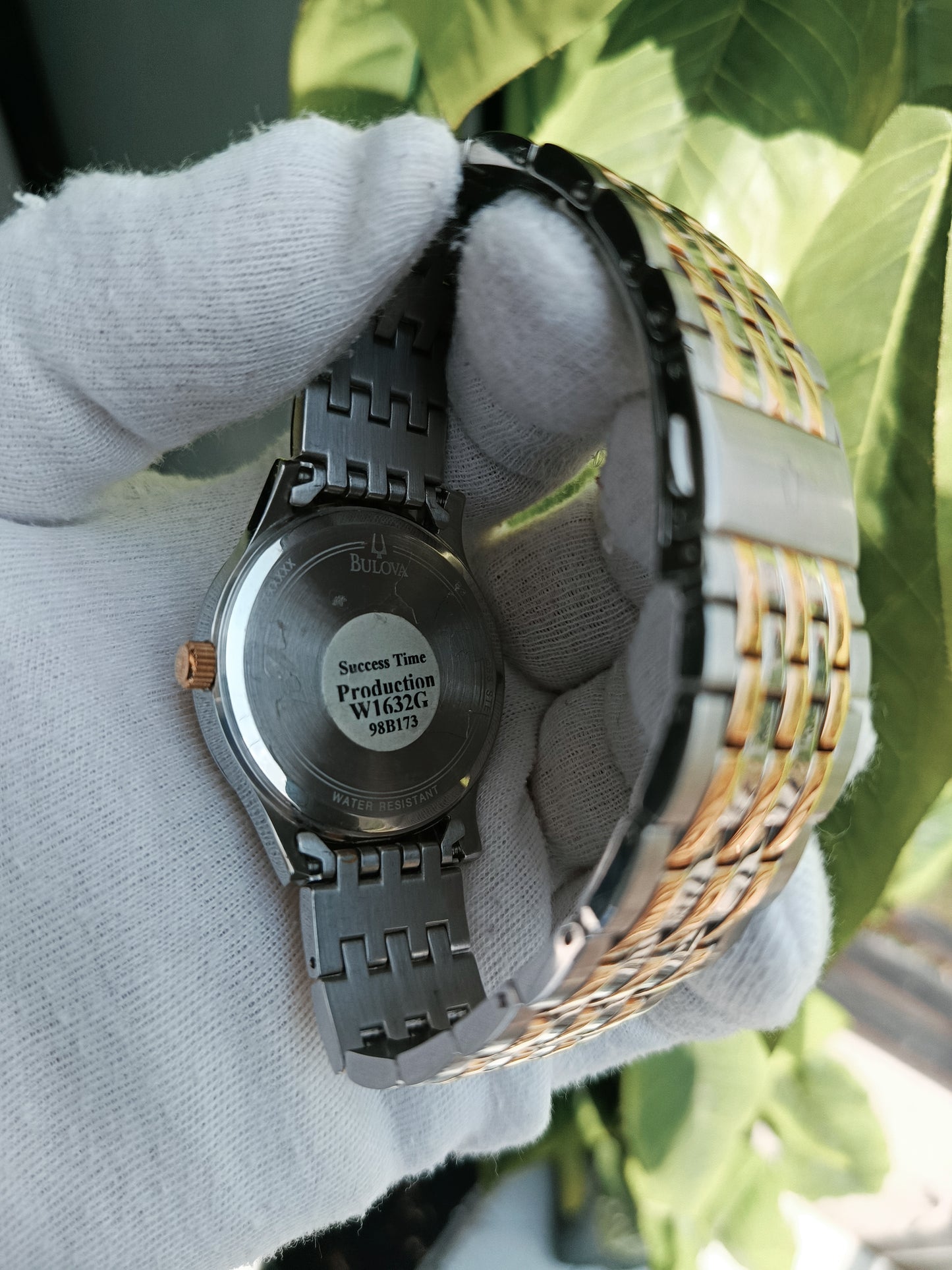 Bulova C957379 Men’s Double Tone Stainless Steel Quartz Analog Watch