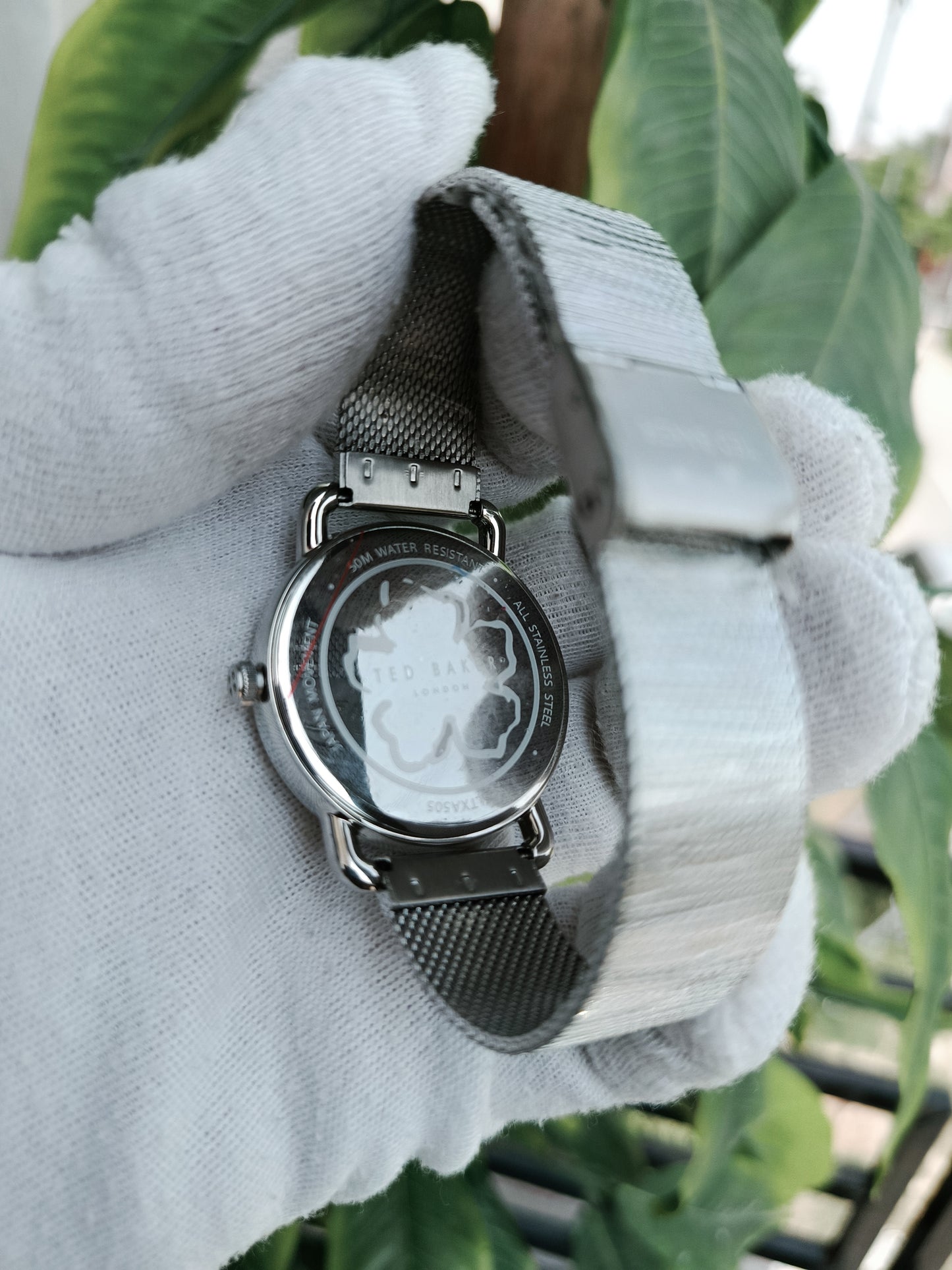 Ted Baker Harriett 38mm Silver-Tone Mesh Strap Watch – Elegant Stainless Steel Design