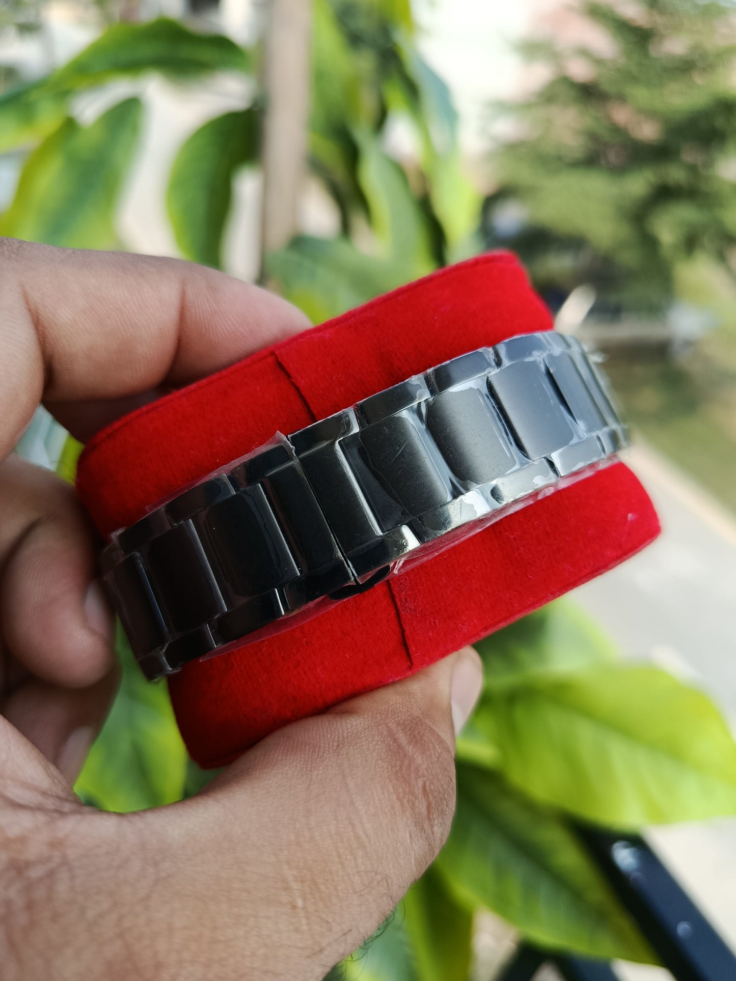 Emporio Armani Men’s Classic Chronograph Watch AR2453 – 43mm Black Dial Stainless Steel Timepiece