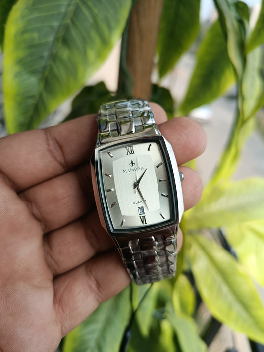 Mamona Quartz Men's Standard Stainless steel Watch