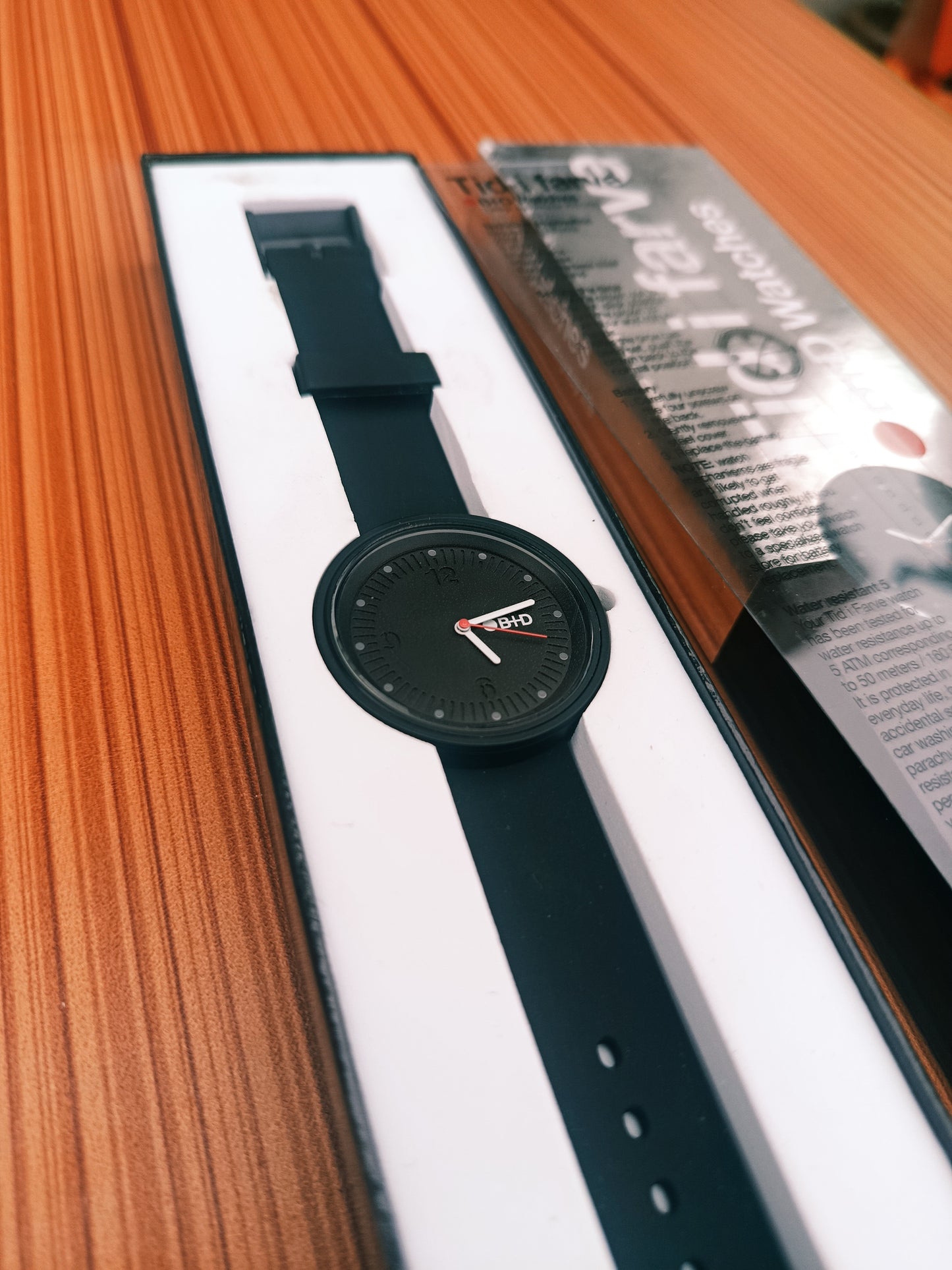 BHD Black Minimalist Watch