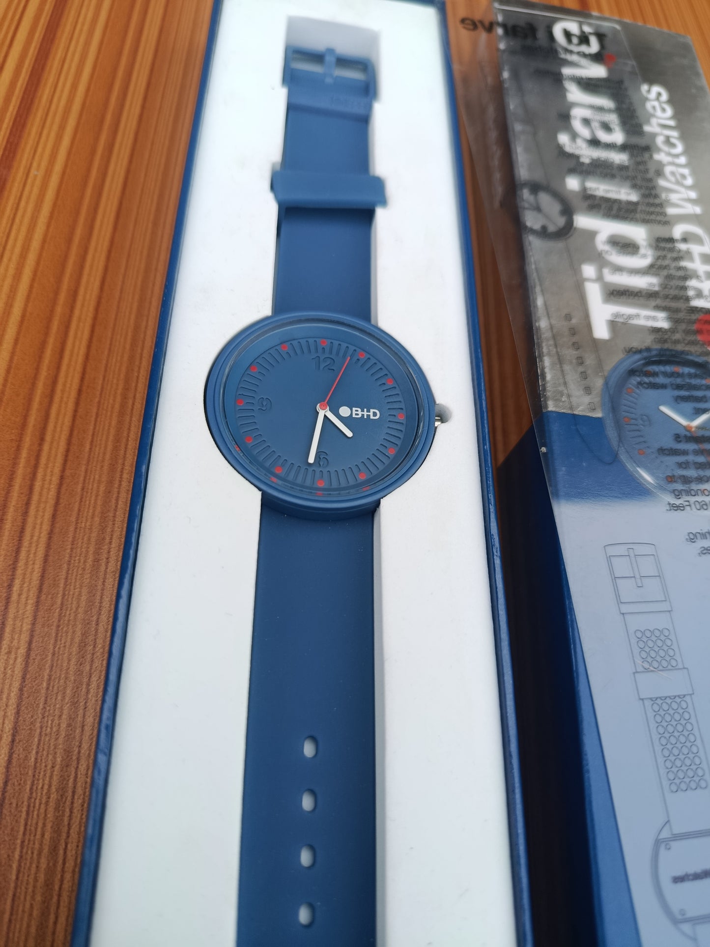 Tid i Farve Blue Men's Watch