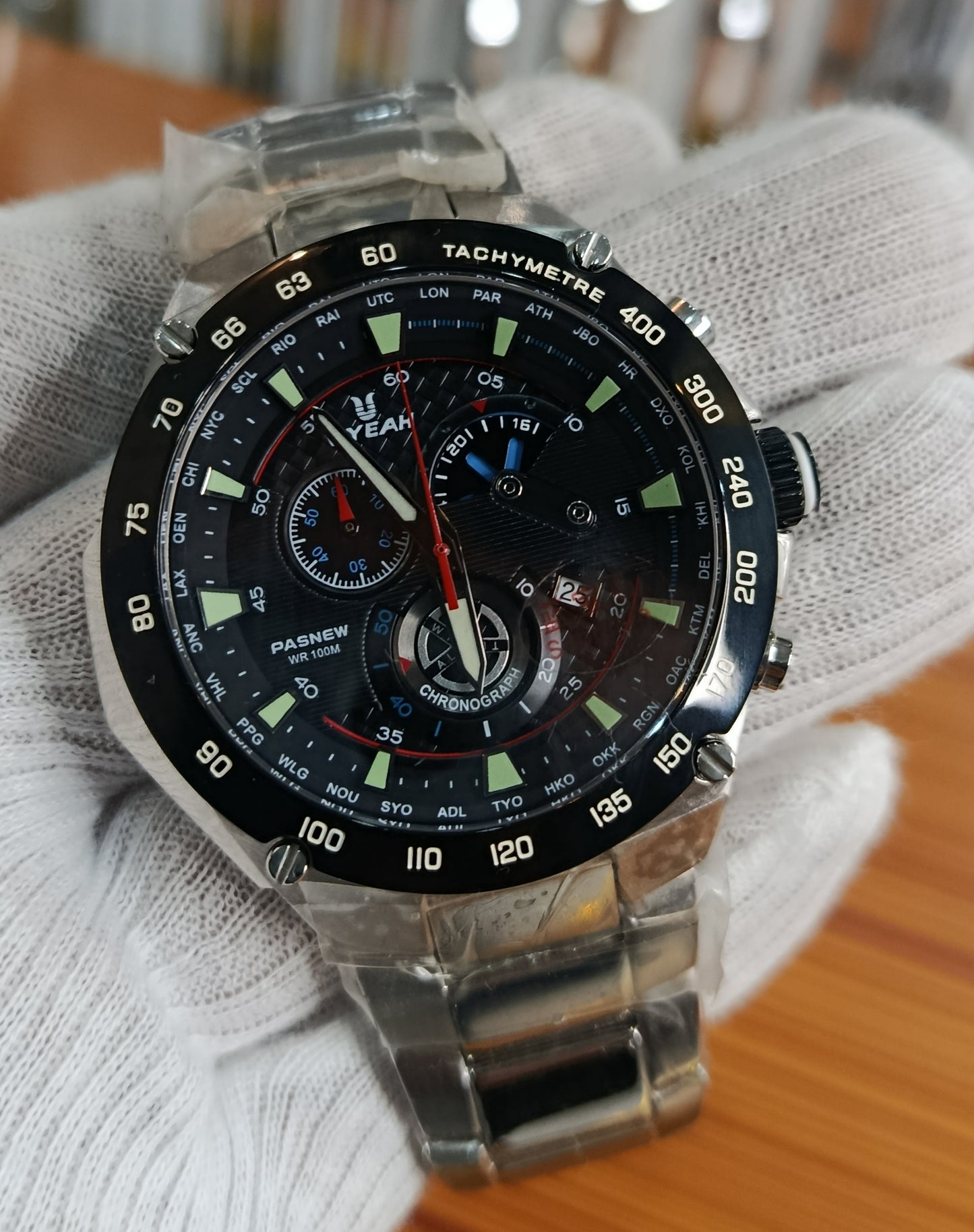 V-yeah Chronograph Sports Stainless Steel Premium Men's Watch