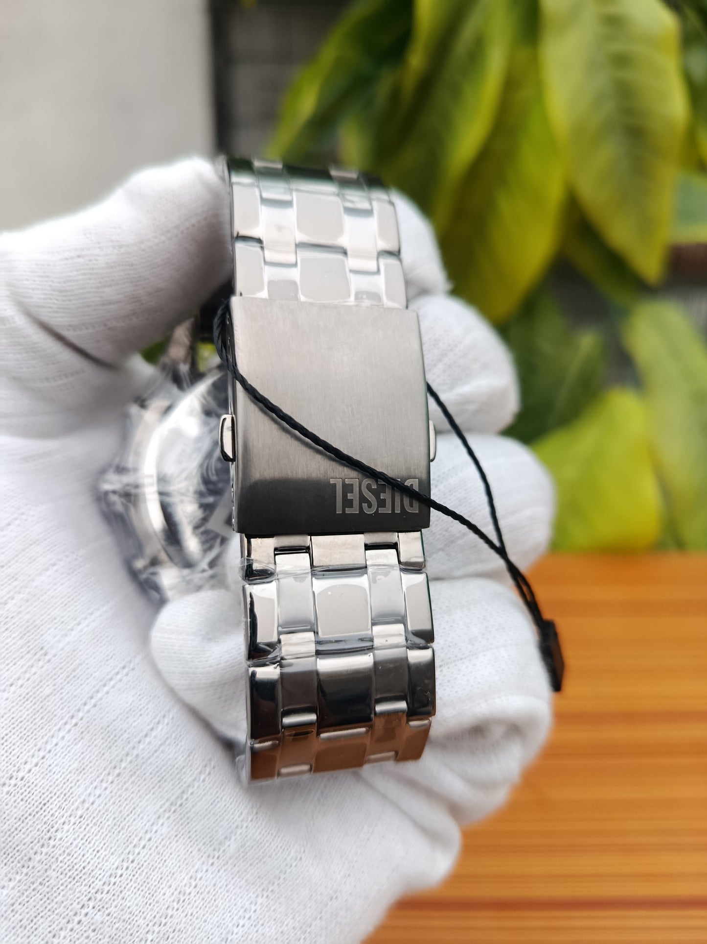 Diesel Men’s Chronograph Stainless Steel Watch – Gray Sunray Dial | 51mm Case | Gunmetal Bracelet