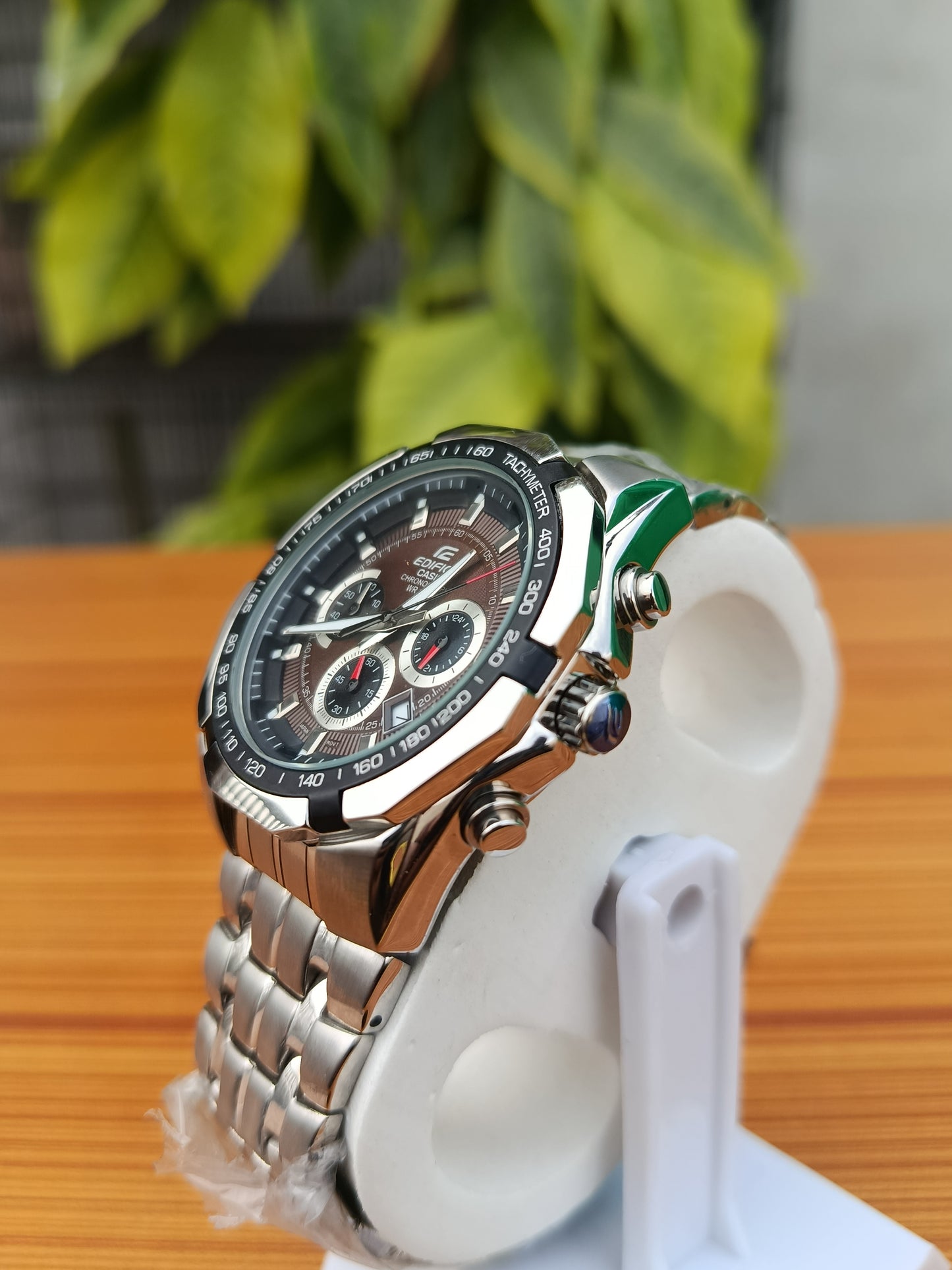 Casio Edifice EF-540D Men’s Chronograph Watch | Stainless Steel