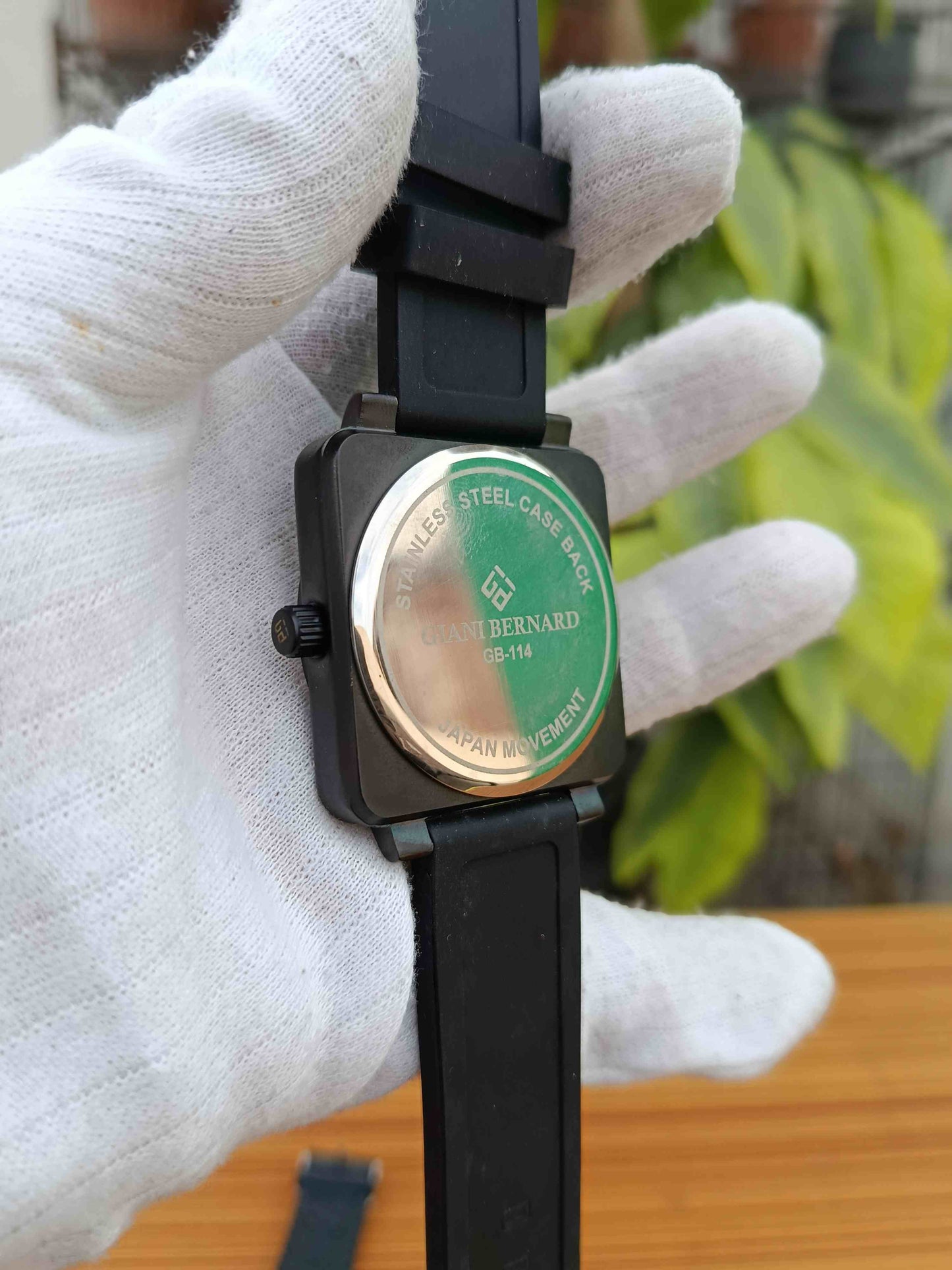 Giani Bernard GB-114C Men's Watch – Stainless Steel Quartz Classic Wrist Watch