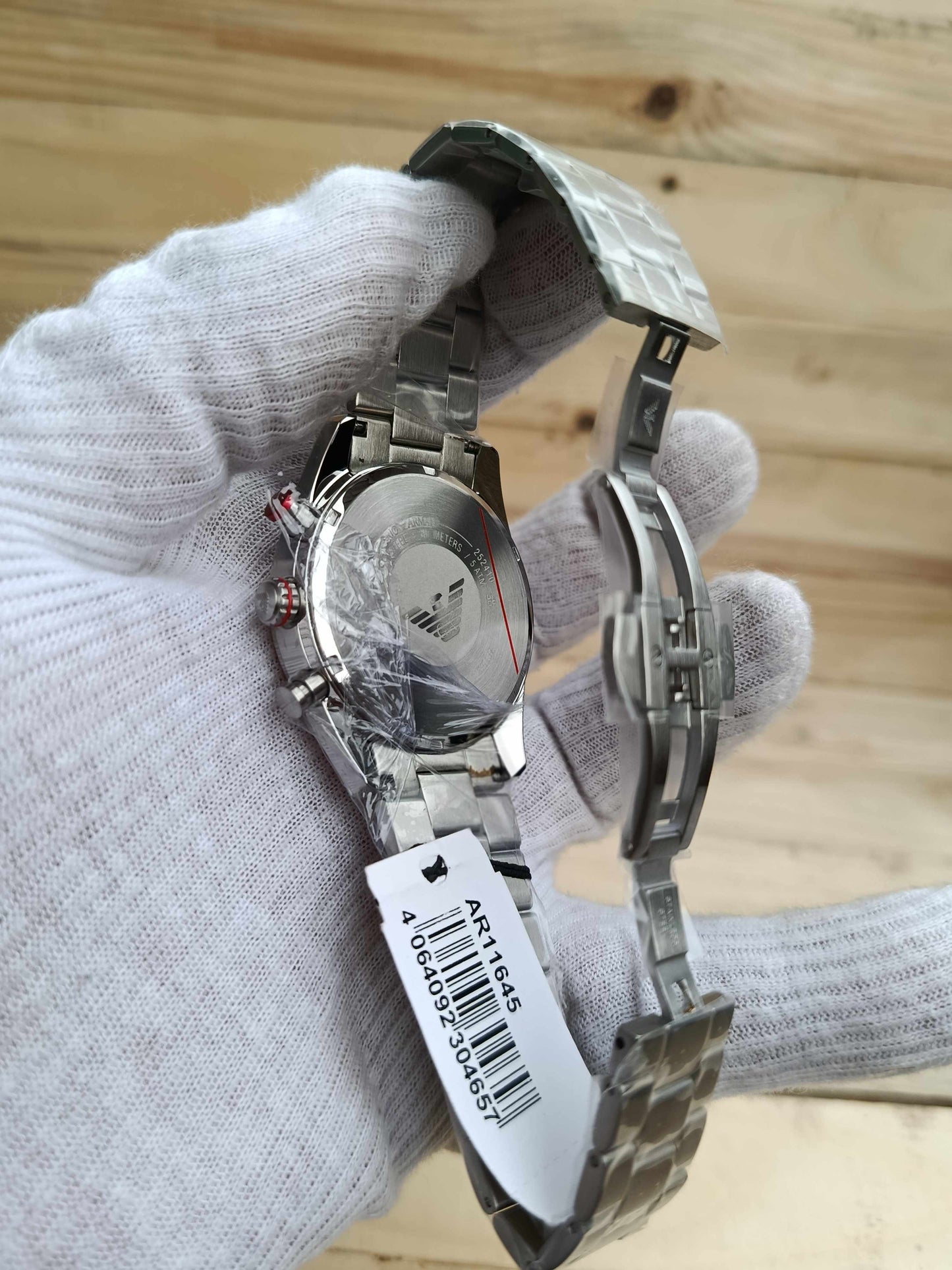 Emporio Armani Racer Chronograph AR11645 Stainless Steel Watch for Men