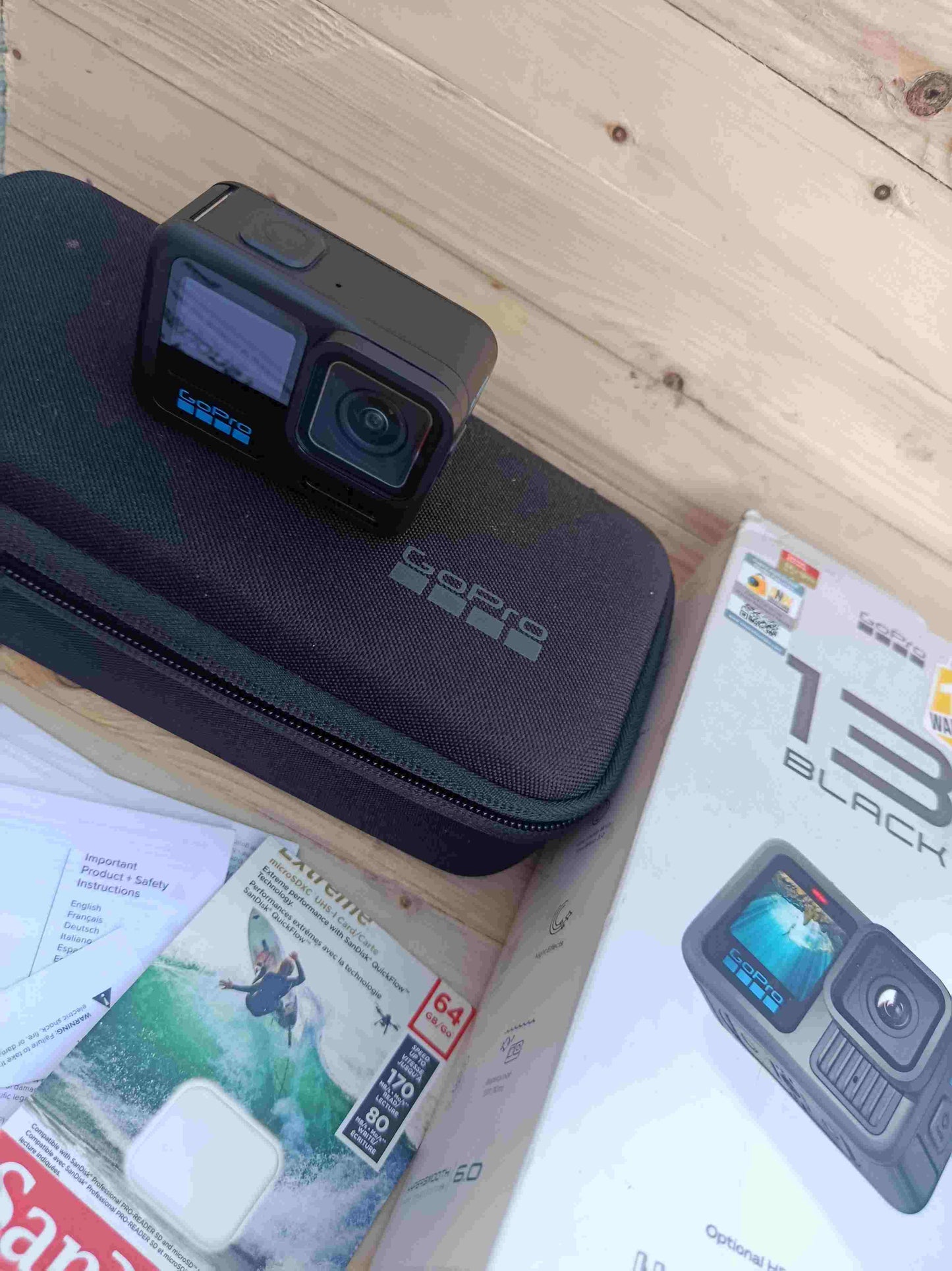 GoPro HERO 13 Black Action Camera – 5.7K Video, HyperSmooth Stabilization