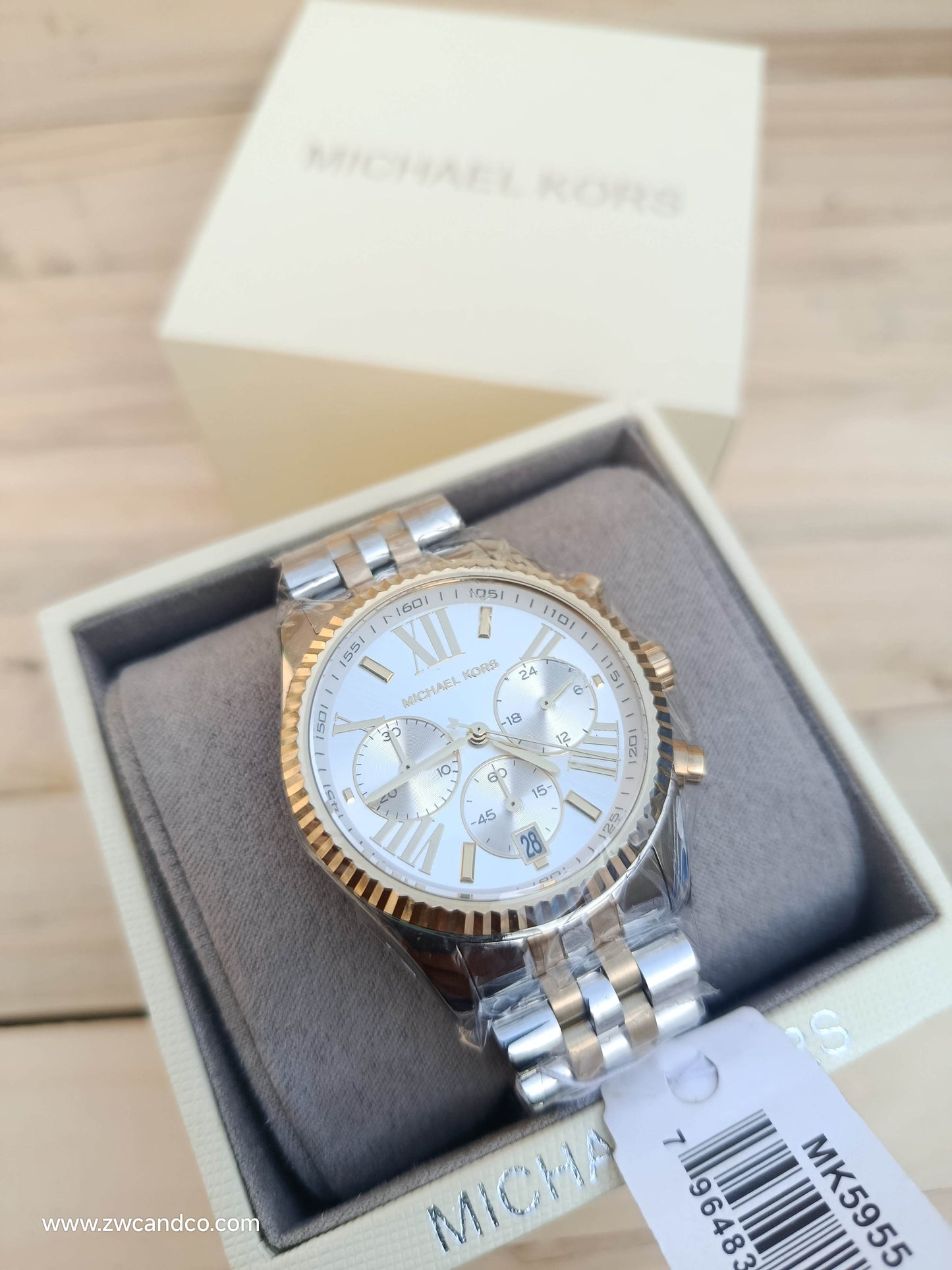 Michael Kors Bradshaw Two-Tone Chronograph Watch (Model: MK5955)