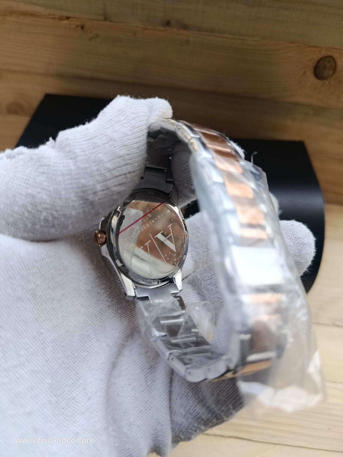 Armani Exchange Women’s Stainless Steel Silver Dial 36mm Watch AX5210