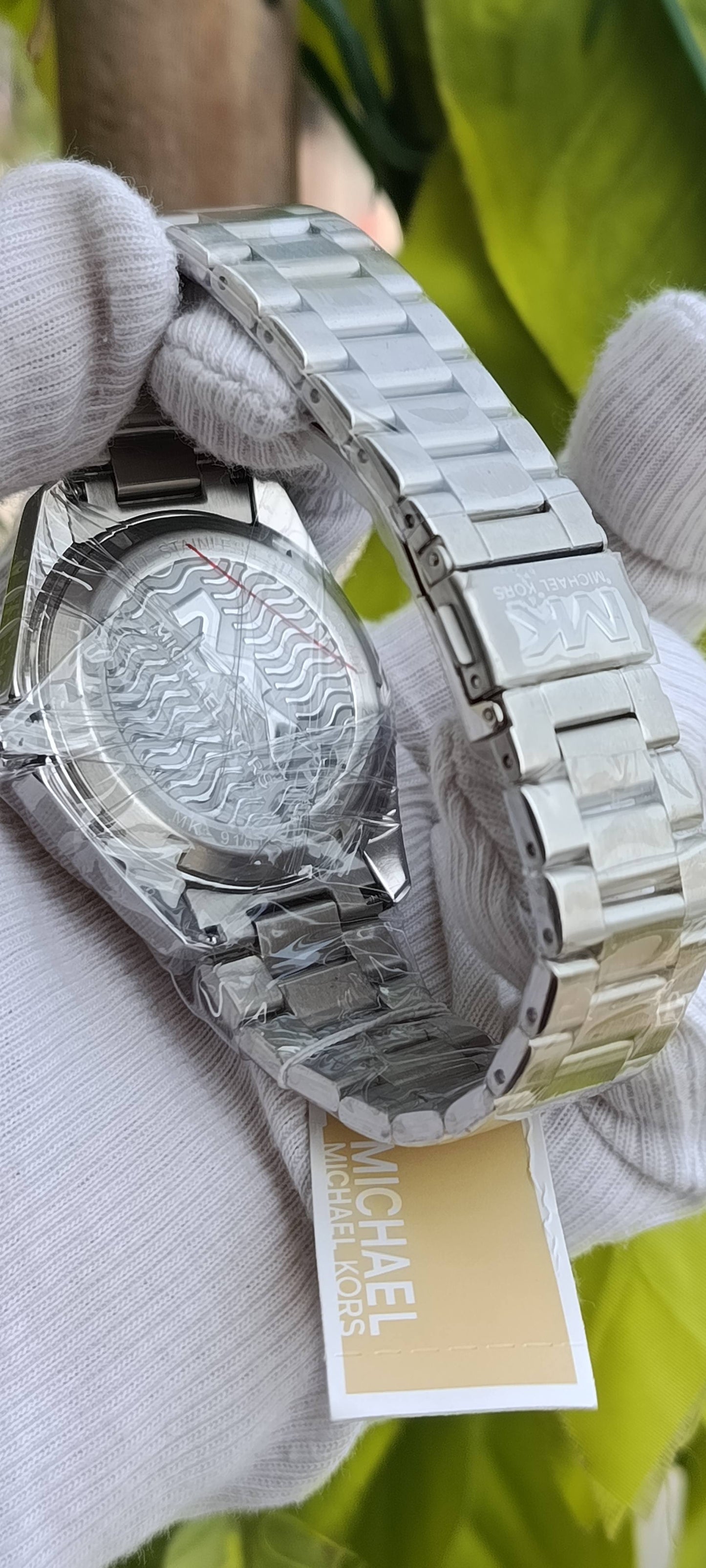 Michael Kors Maritime Men's Watch MK9161 – Black Dial, Two-Tone Case, Stainless Steel Bracelet