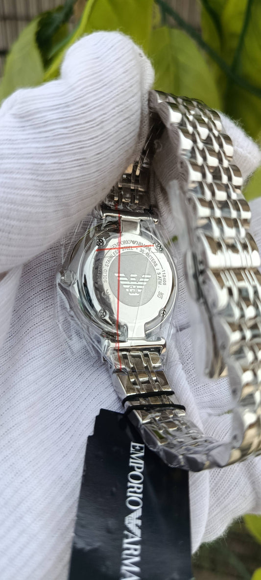Emporio Armani AR11701 Women's Mother of Pearl Crystal Watch