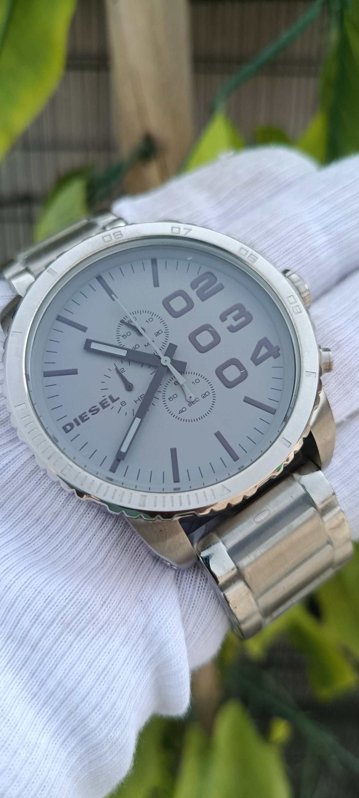 Diesel DZ4215 Men's Oversized Dial Chronograph Watch