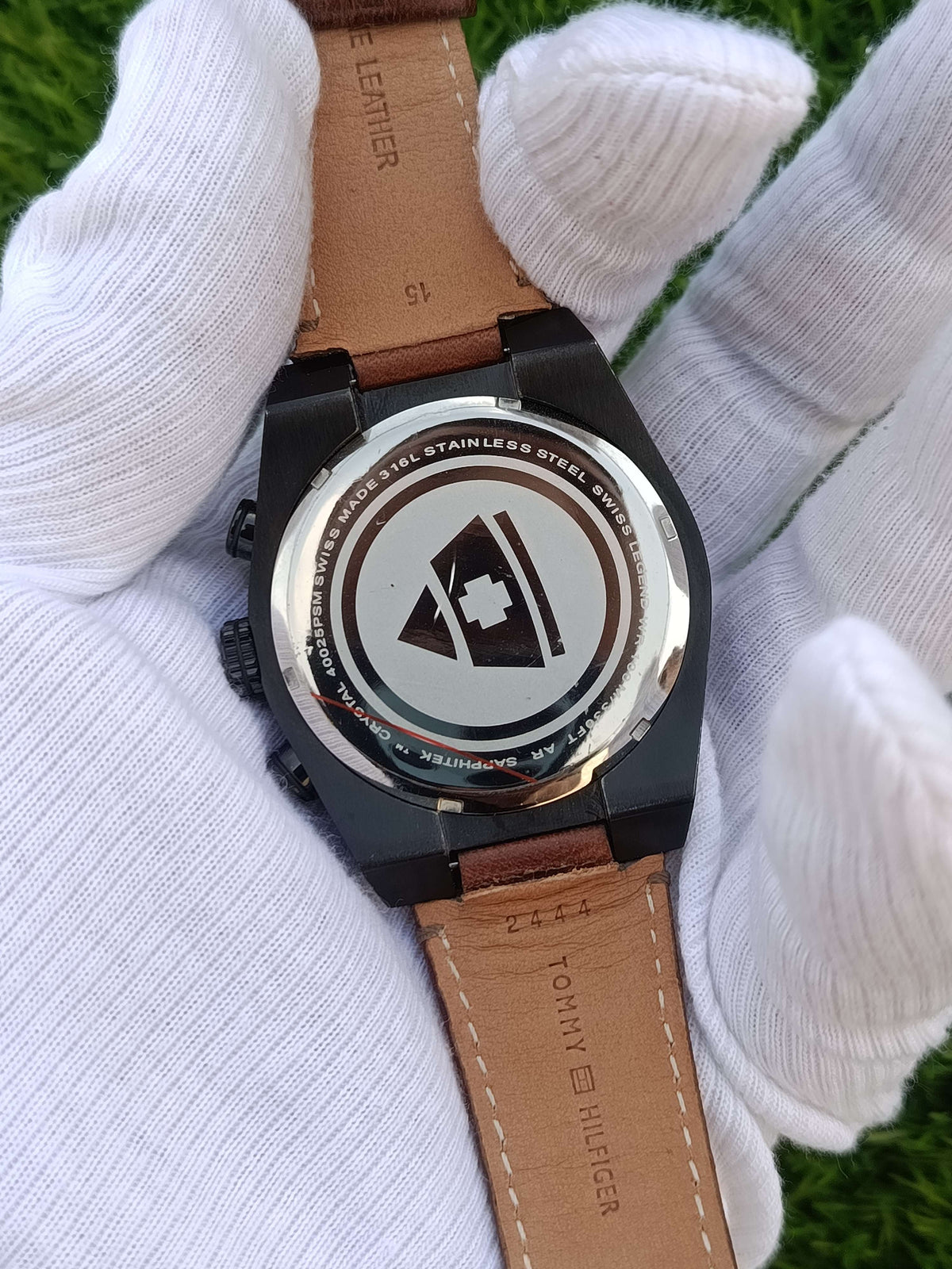 Swiss Legend 40025 | Rose Gold Octagonal Chronograph Watch