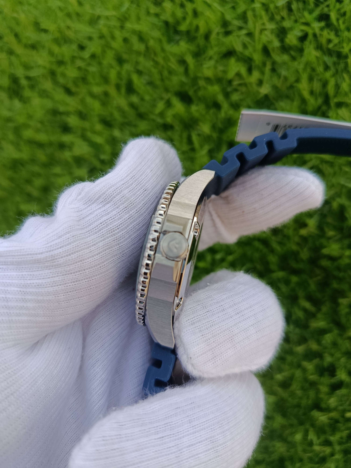 Emporio Armani AR11592 | Blue GMT Diver Watch