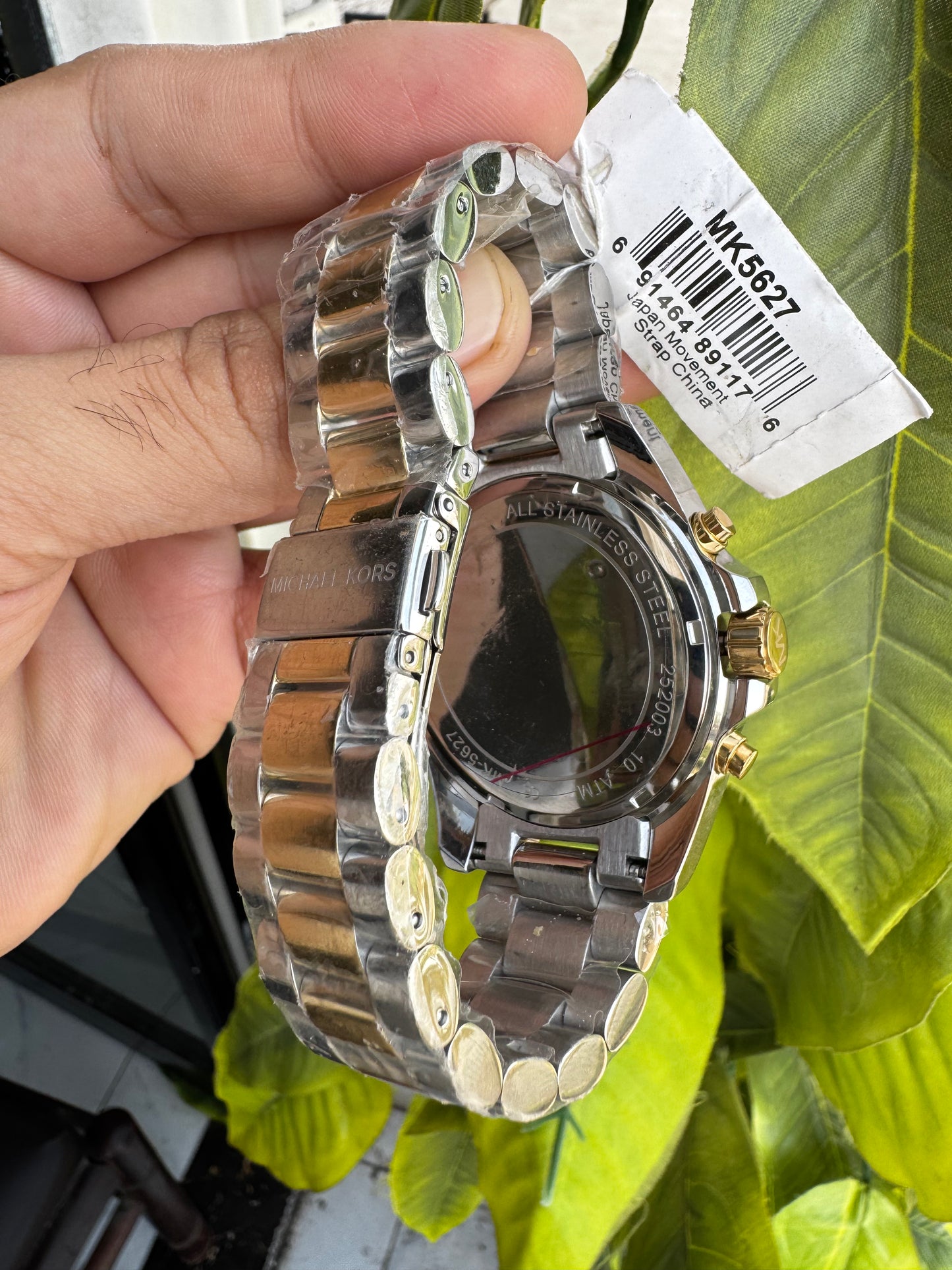 Michael Kors Two-Tone Chronograph Watch (Model: MK5627)