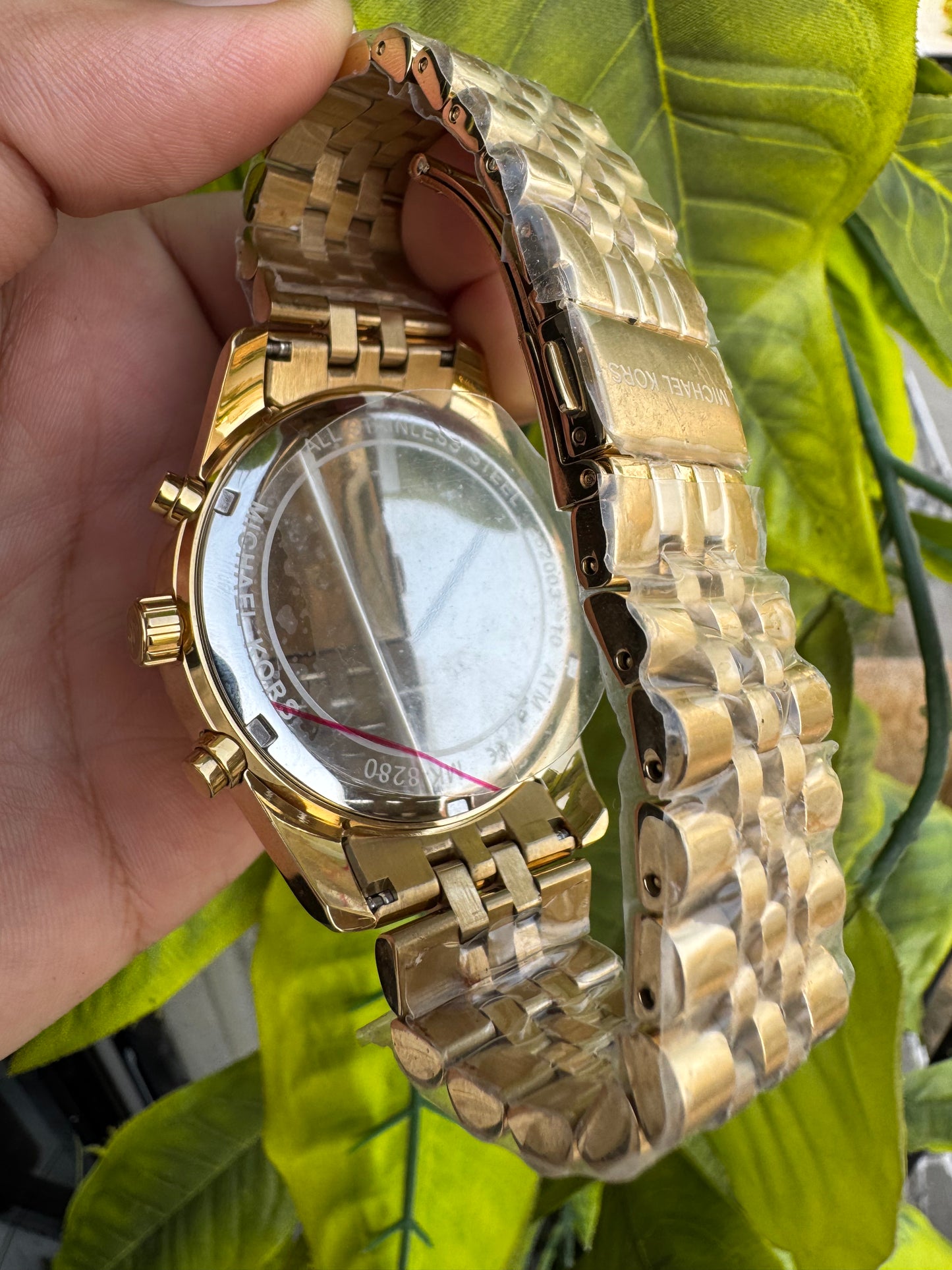 Michael Kors Lexington Gold Chronograph Watch (Model: MK8280)