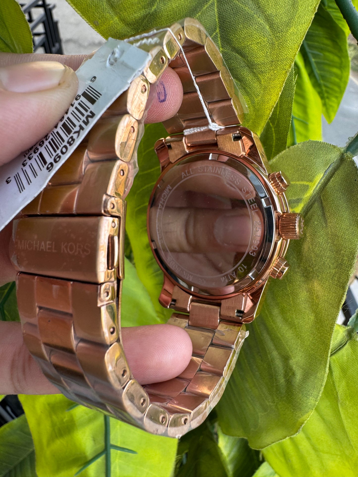 Michael Kors Lexington Chronograph Watch (Model: MK8096)