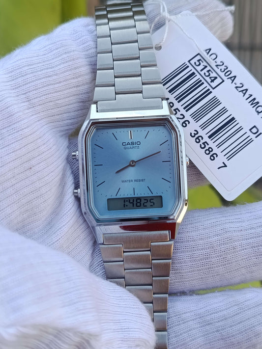 Casio Vintage AQ-230A-2A1MQ Analog-Digital Watch