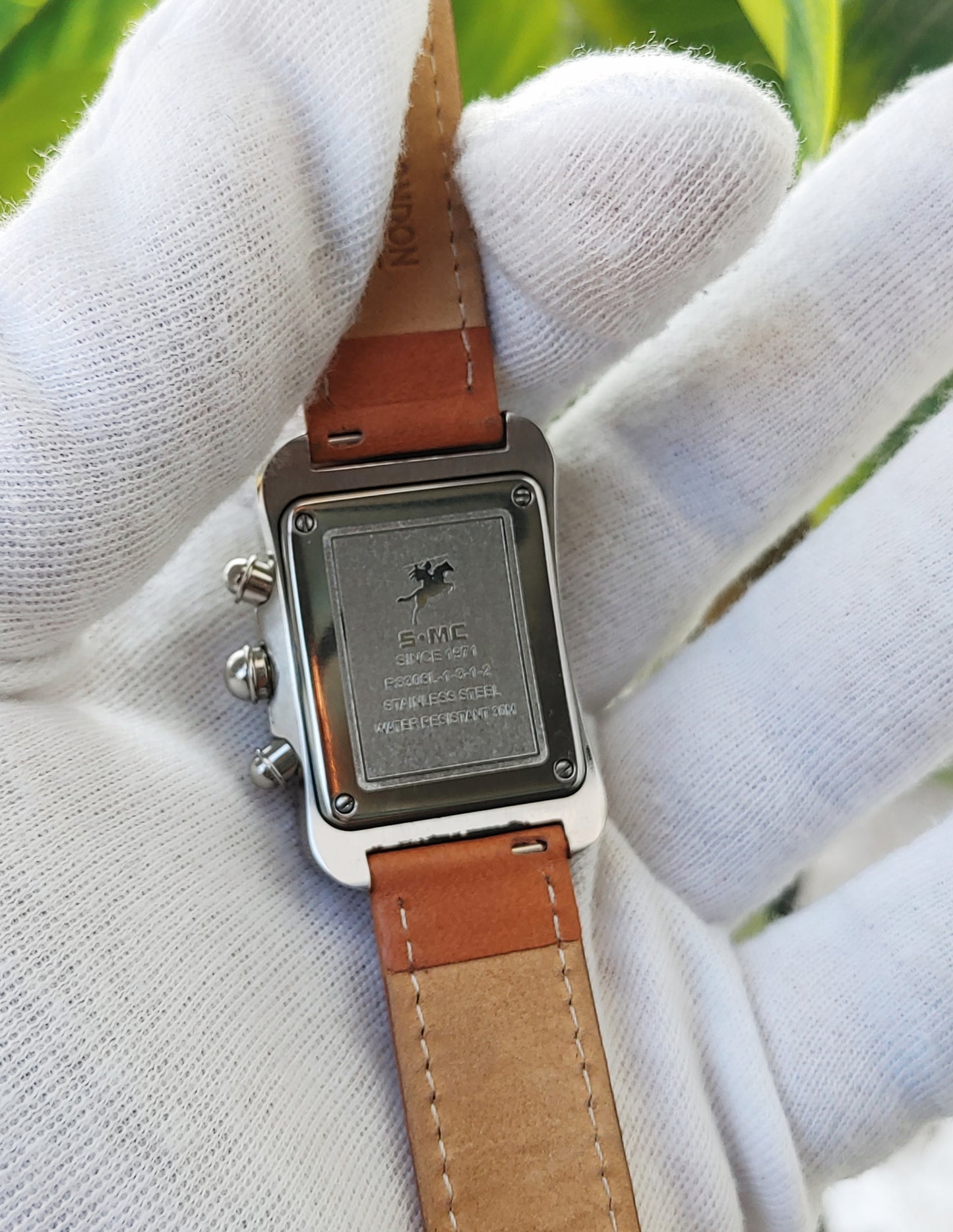 San Marco Chornograph Watch For Men Sqaure Dial