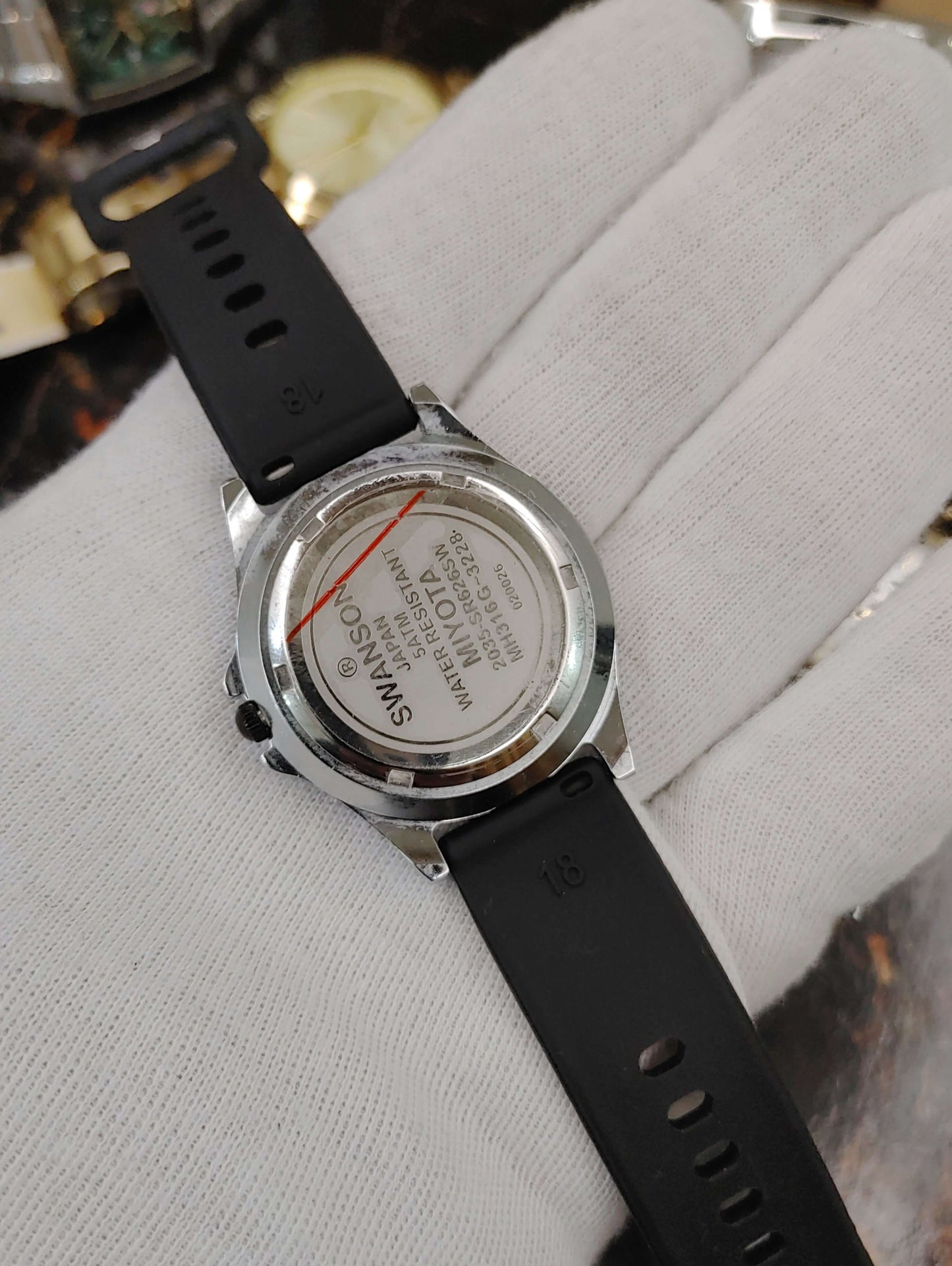 Swanson Japan MH316G-3228 Blue Dial Watch For Men