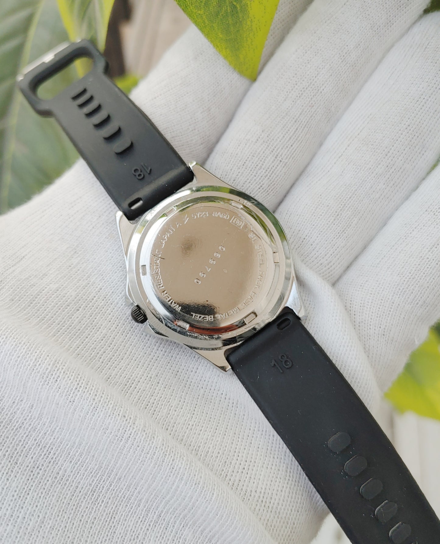 Swanson Japan MHG316G-3228 Quartz Watch For Men Diamond