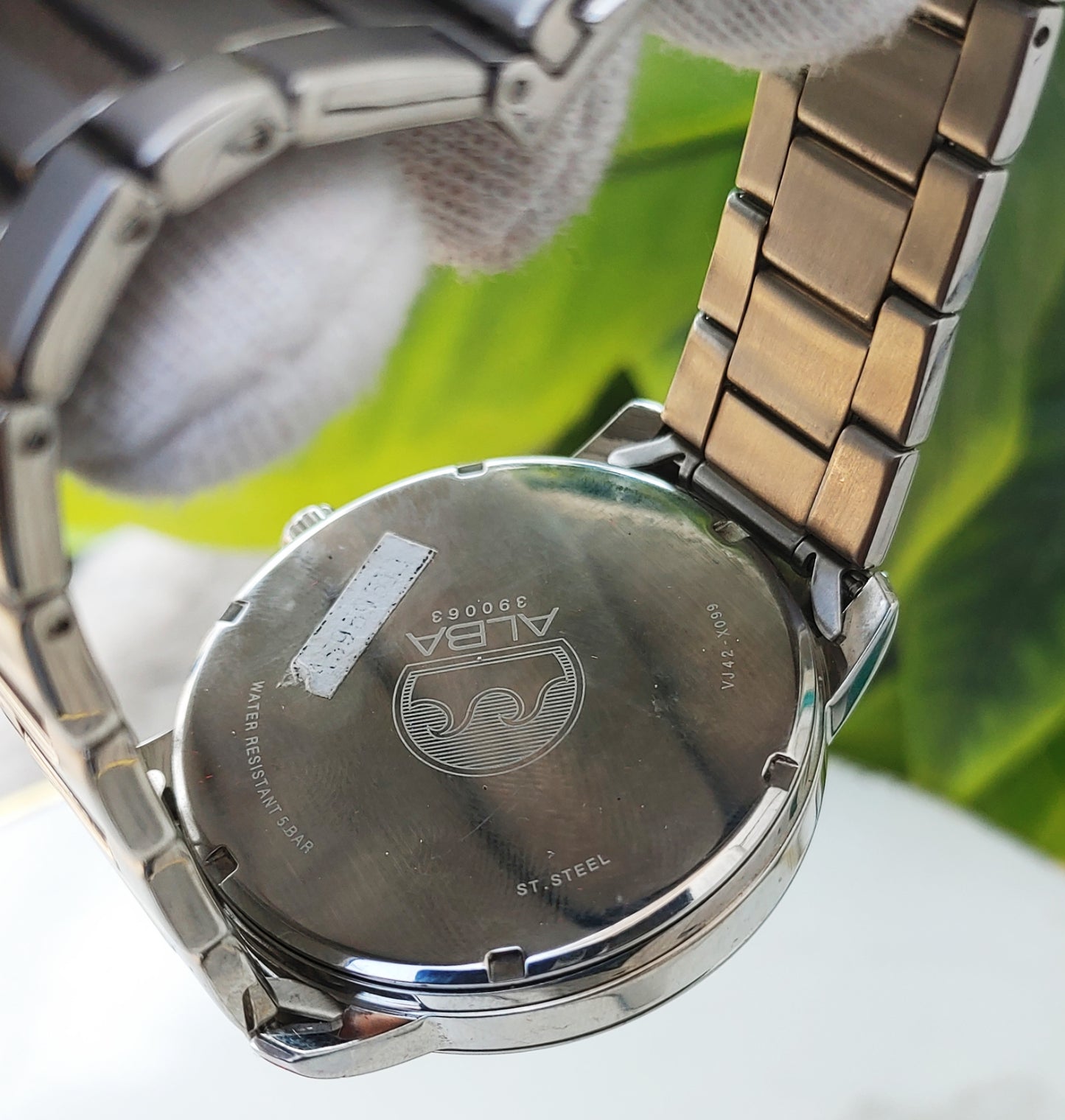 Alba AS9591 Men's Stainless Steel Quartz Watch