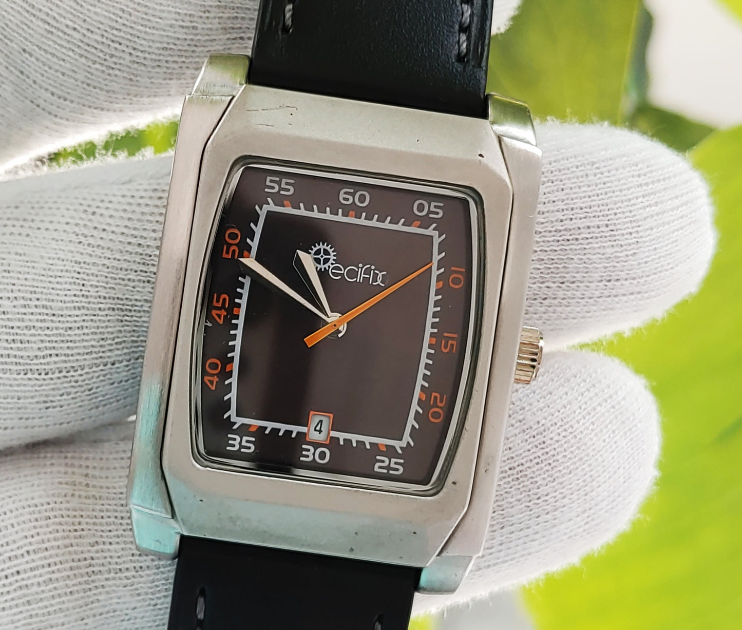 Specifix Men's Sqaure Dial Watch