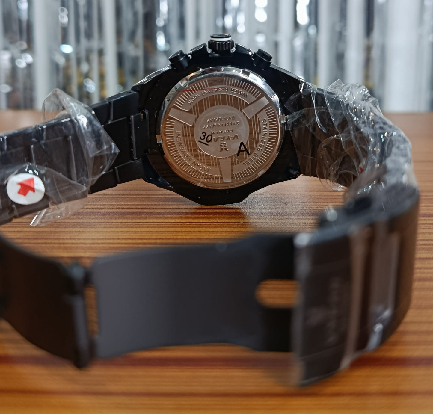 V-yeah Chronograph Black Men's Watch Sub Needle's Working