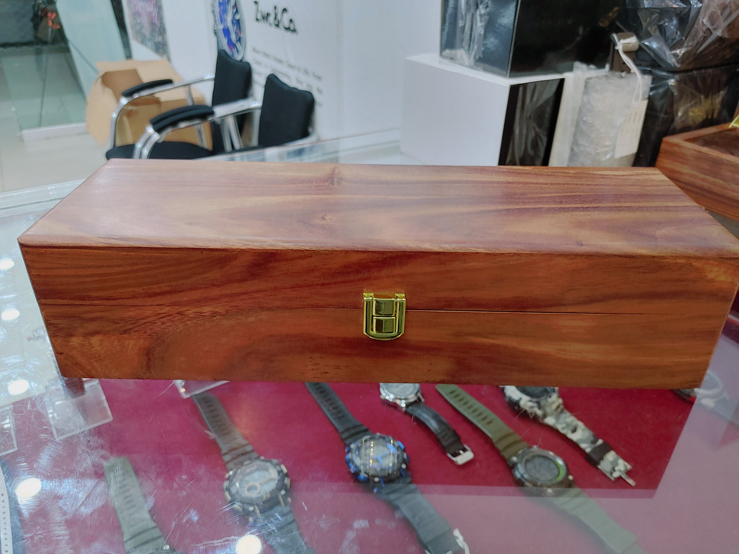 Wooden Box 5 Slots Premium