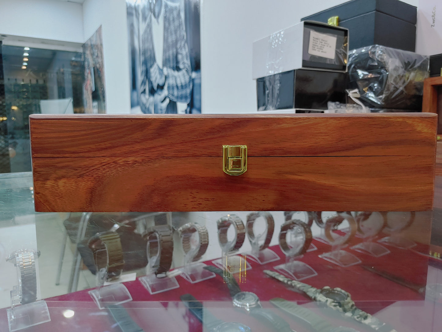 Wooden Box 5 Slots Premium