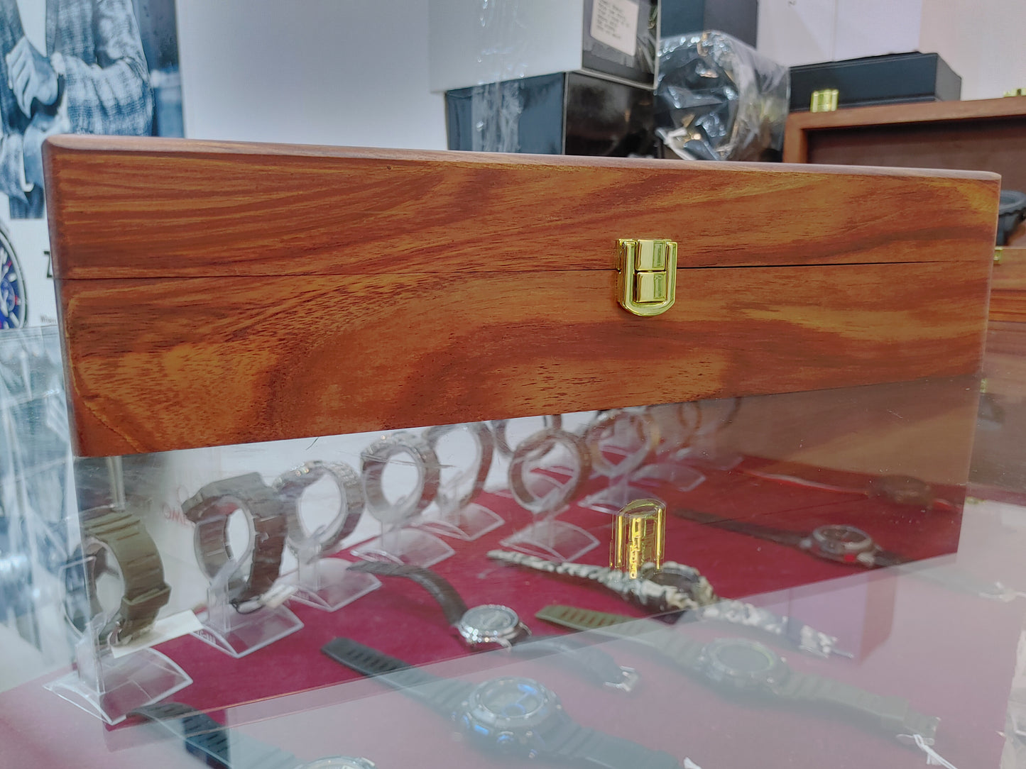 Wooden Box 5 Slots Premium